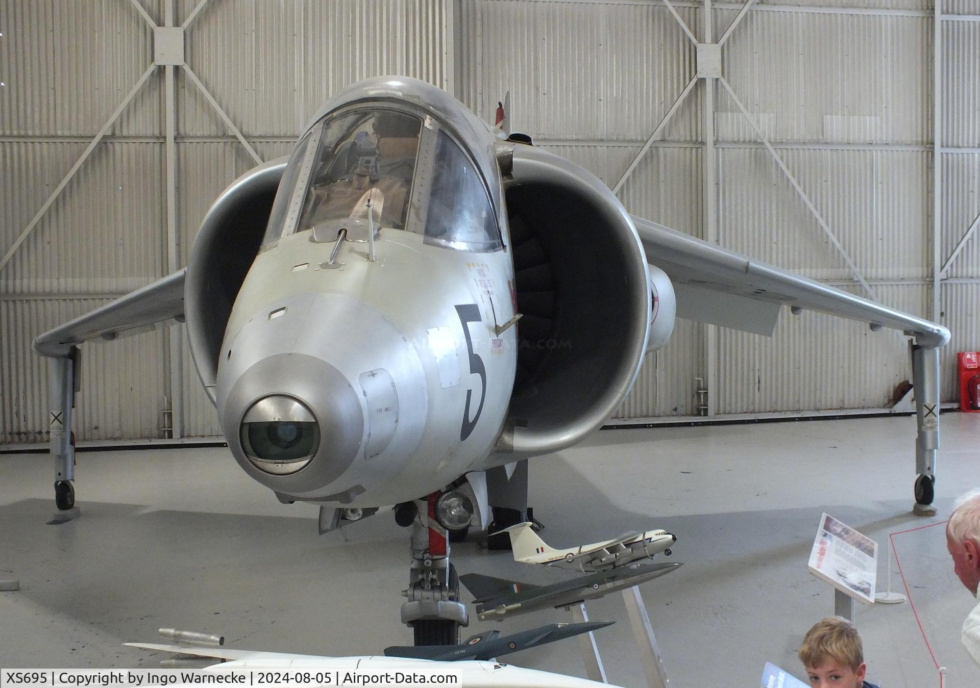 XS695, 1964 Hawker Siddeley Kestrel FGA1 C/N Not Found - XS695, Hawker Siddeley Kestrel FGA1 at the RAF Museum Cosford