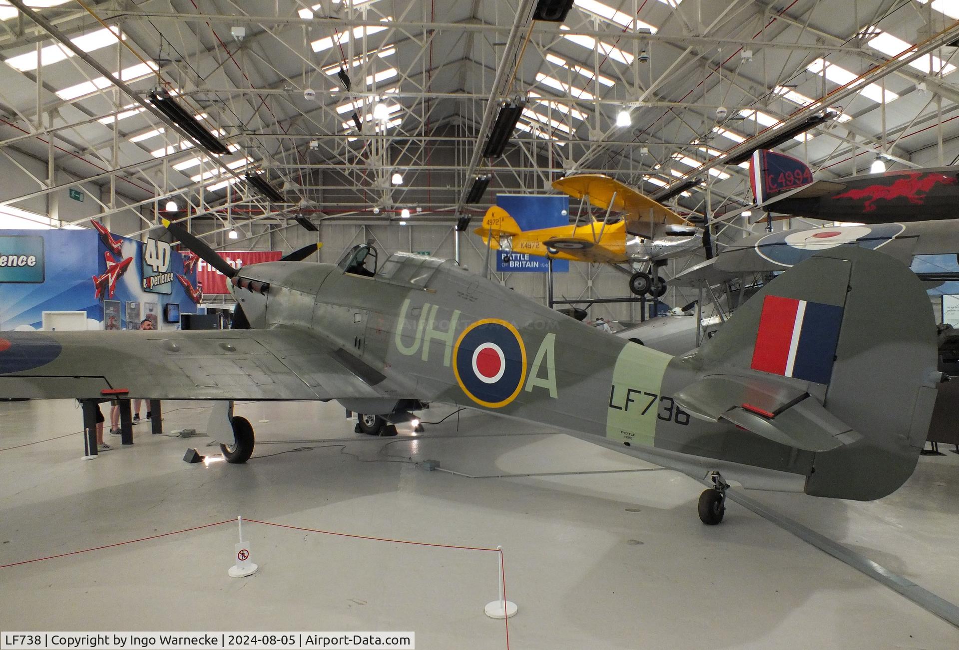 LF738, 1944 Hawker Hurricane IIC C/N Not found LF738, Hawker Hurricane IIC at the RAF Museum Cosford