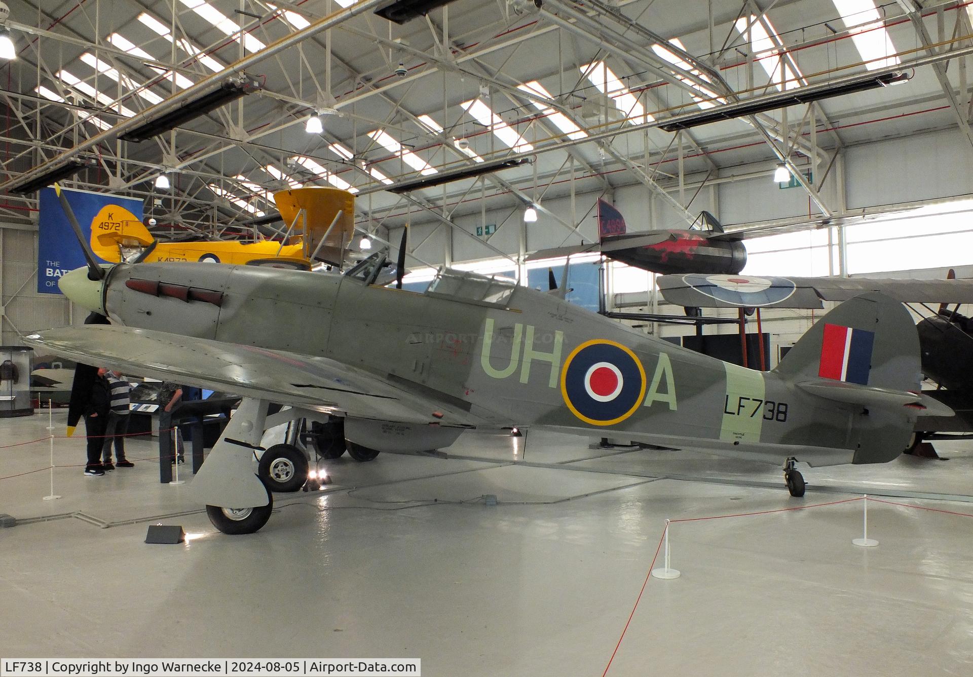 LF738, 1944 Hawker Hurricane IIC C/N Not found LF738, Hawker Hurricane IIC at the RAF Museum Cosford
