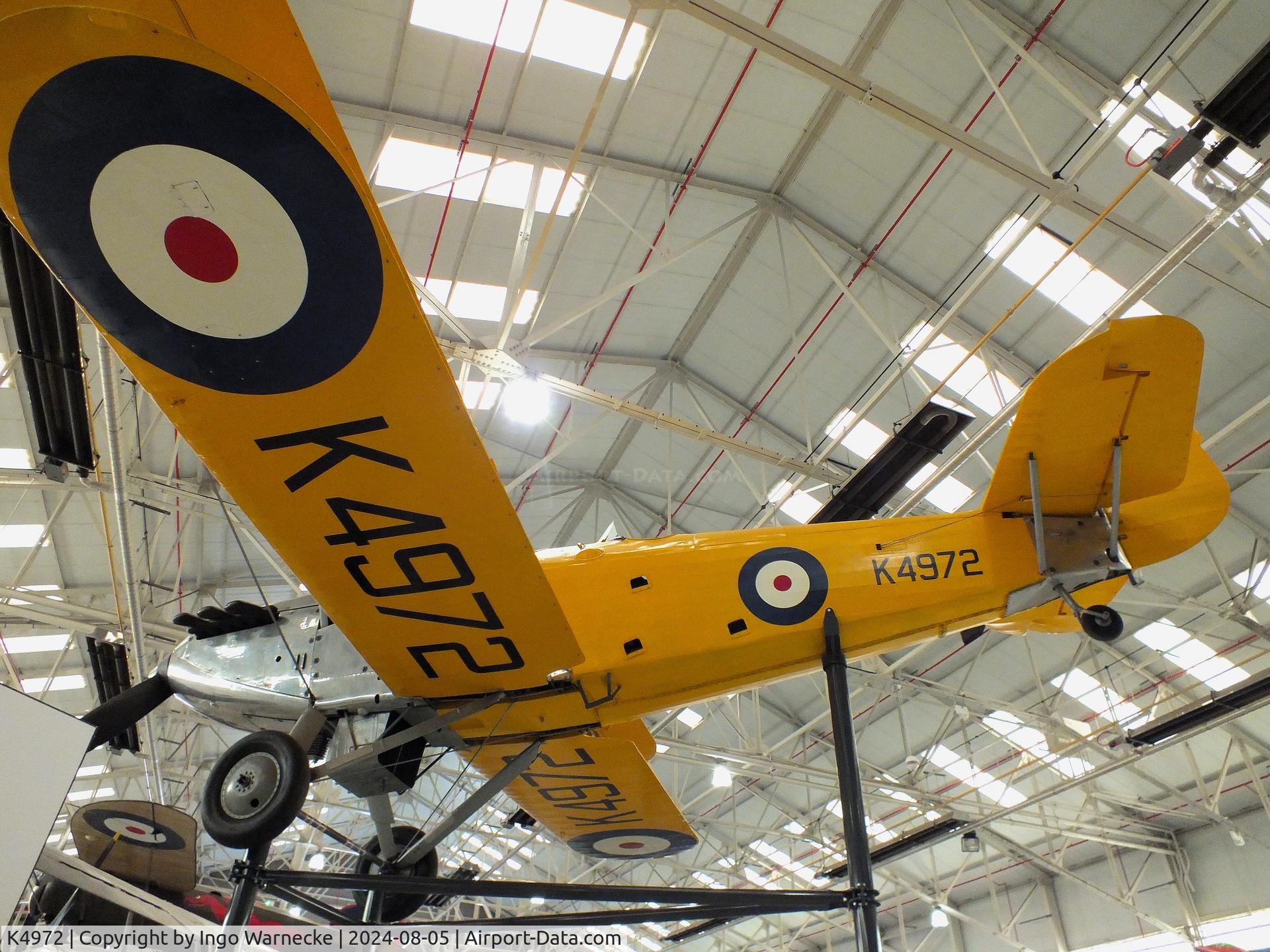 K4972, 1935 Hawker Hart Trainer II C/N 4261, Hawker Hart Trainer II at the RAF Museum Cosford