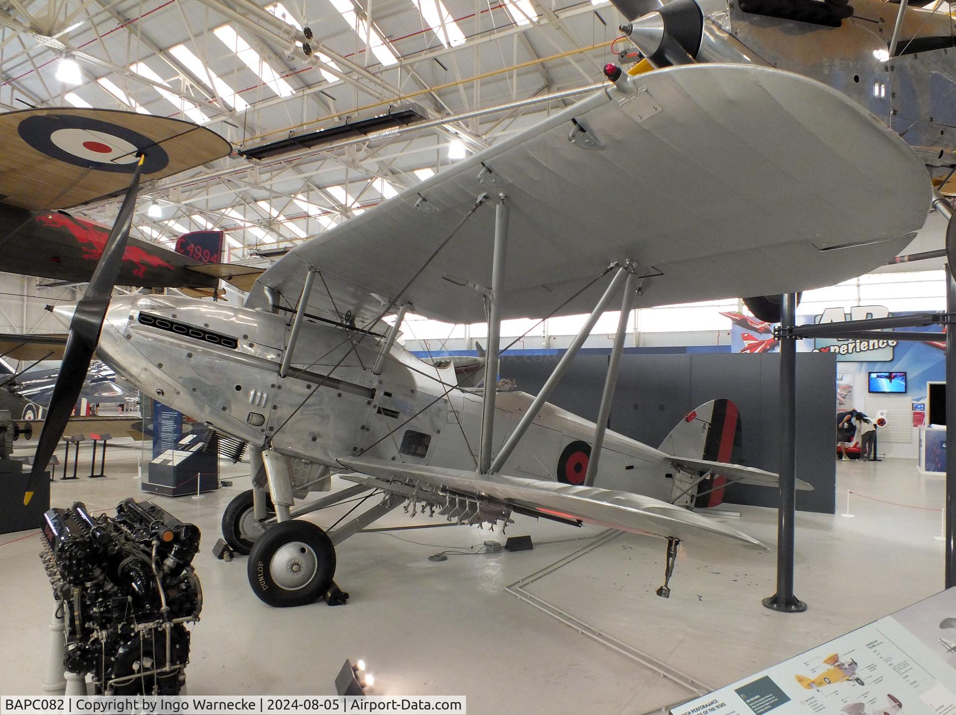 BAPC082, 1937 Hawker Afghan Hind C/N 41H/81899, Hawker Hind at the RAF Museum Cosford
