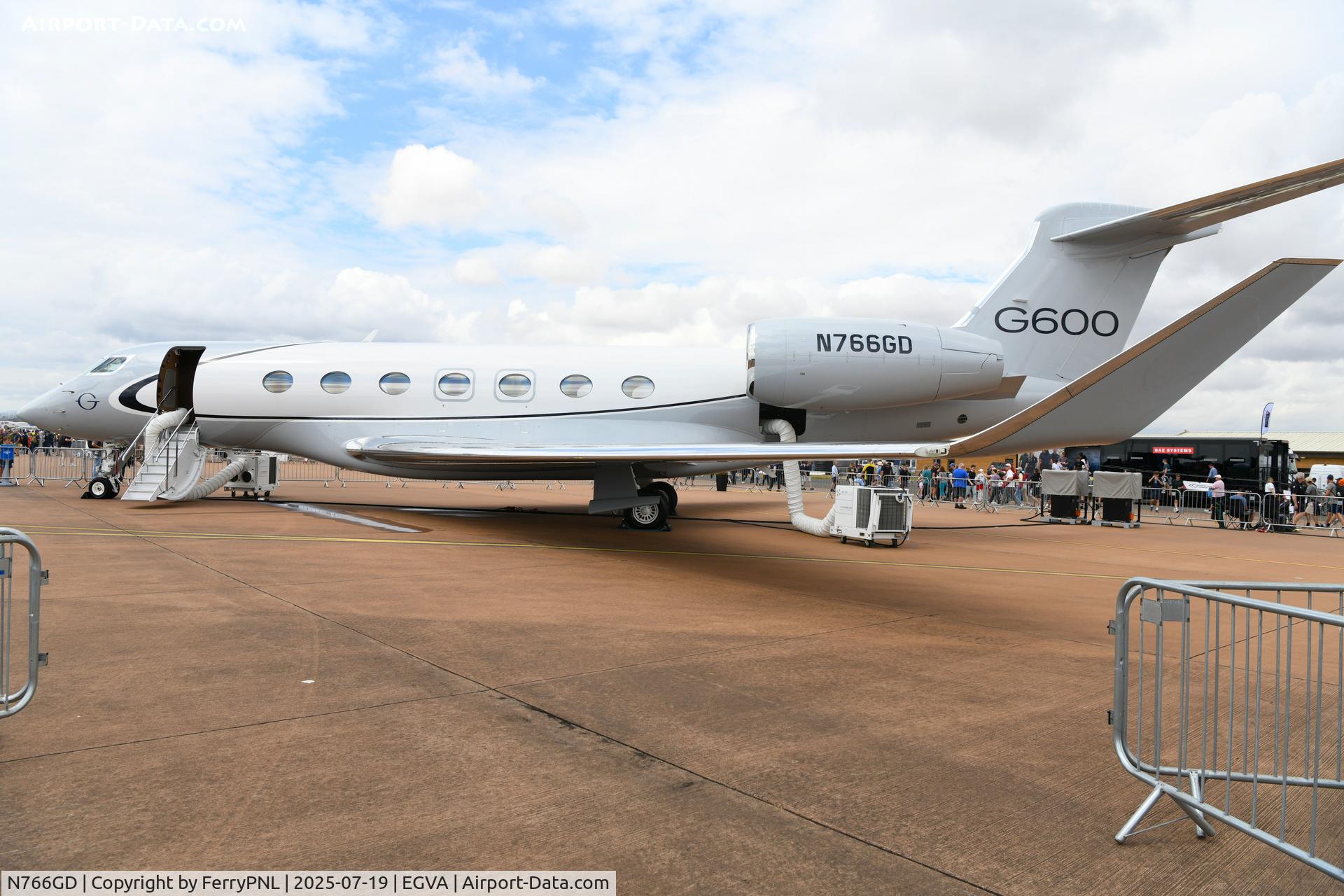 N766GD, 2023 Gulfstream G600 C/N 73166, Factory demonstrator G600