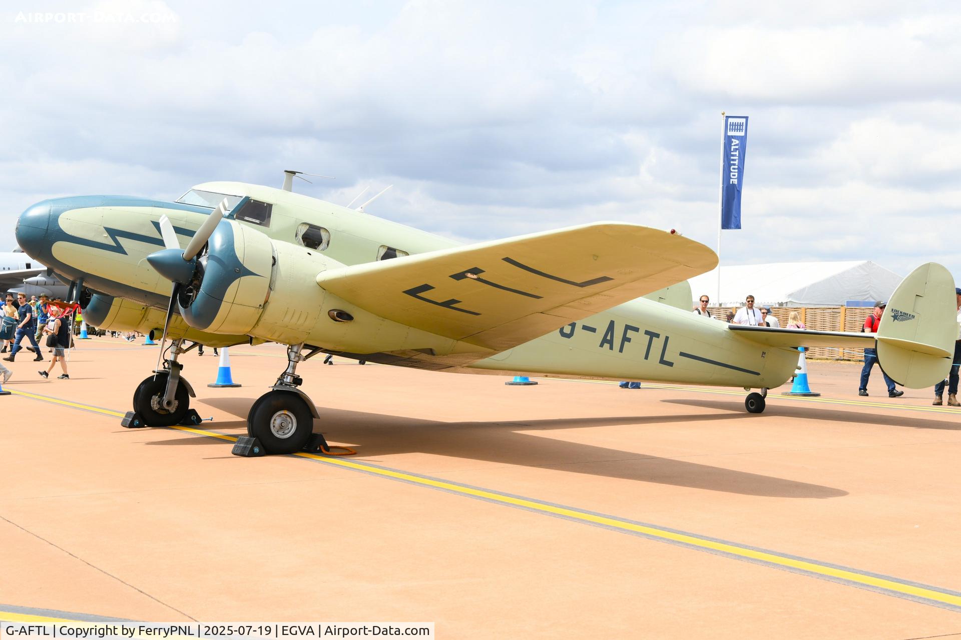 G-AFTL, 1936 Lockheed 12A Electra Junior C/N 1203, 1936 Lockheed 12A