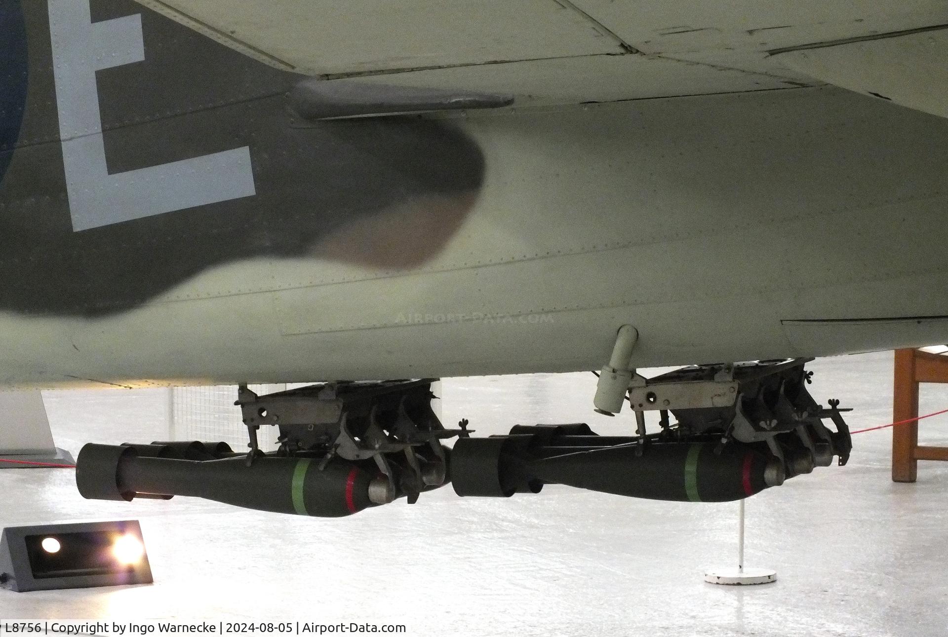 L8756, Bristol 149 Bolingbroke Mk.IVT C/N Not found L8756, Fairchild (Canada) Bolingbroke Mk IVT (restored to represent Bristol Blenheim IV 