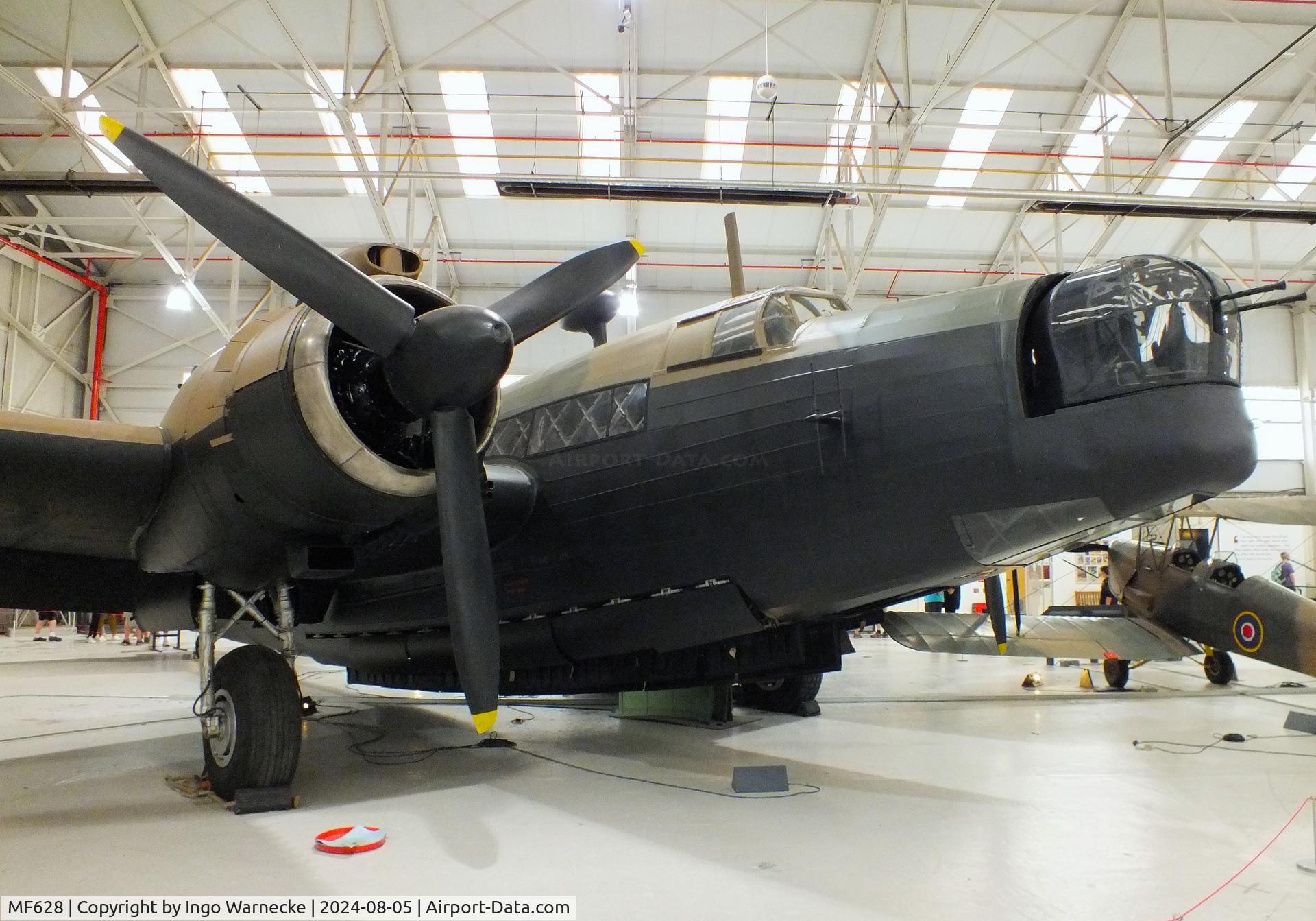 MF628, Vickers Wellington T.10 C/N Not found MF628, Vickers Wellington T10 at the RAF Museum Cosford