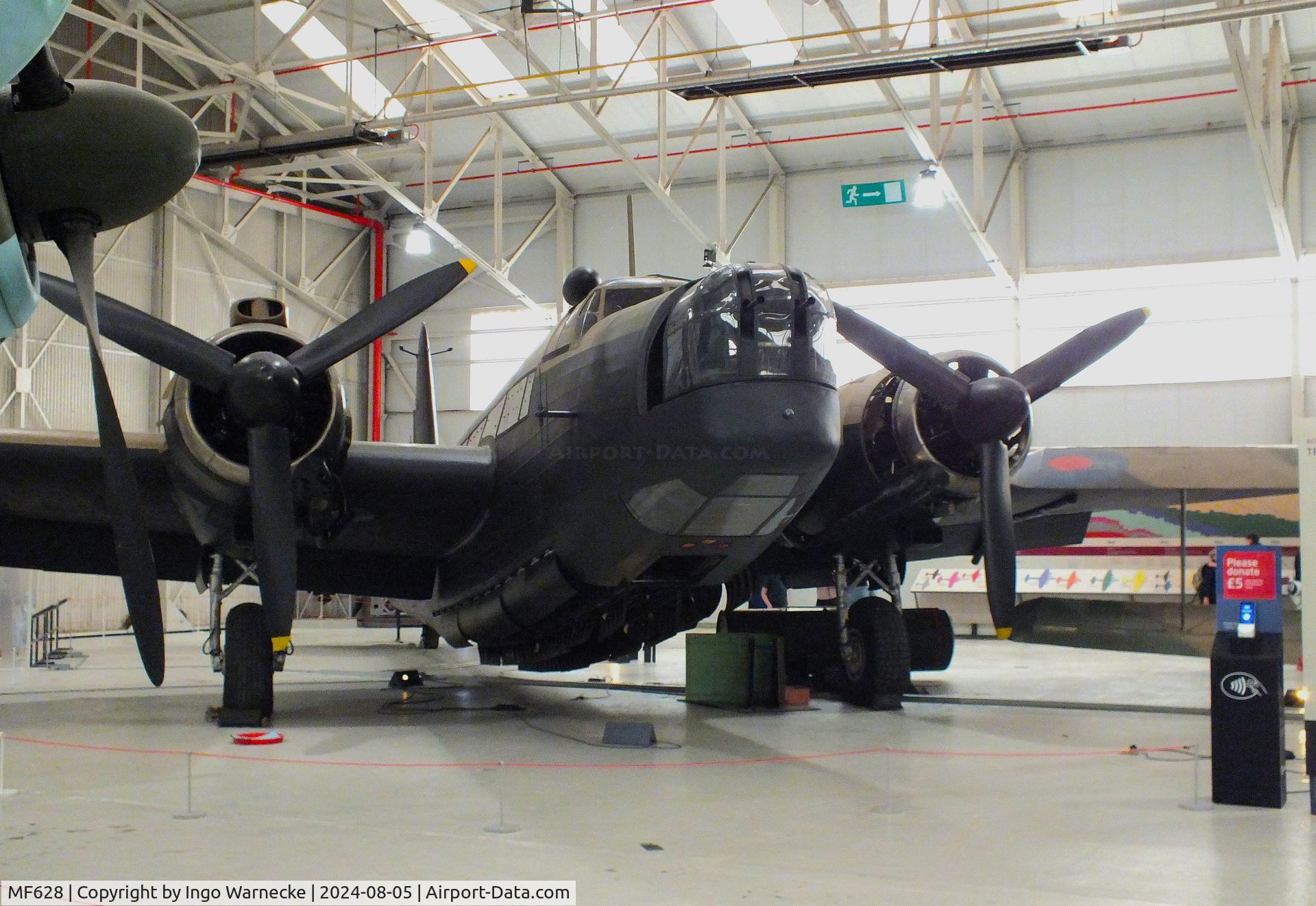 MF628, Vickers Wellington T.10 C/N Not found MF628, Vickers Wellington T10 at the RAF Museum Cosford