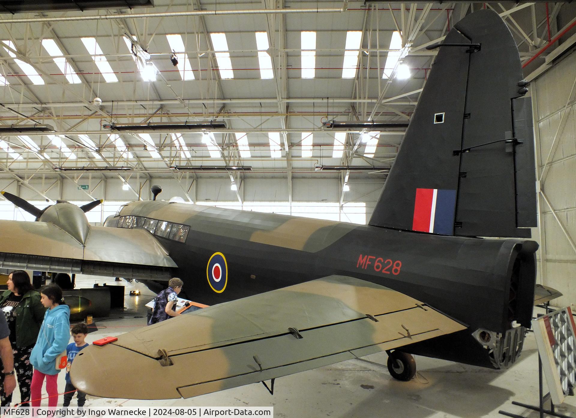 MF628, Vickers Wellington T.10 C/N Not found MF628, Vickers Wellington T10 at the RAF Museum Cosford