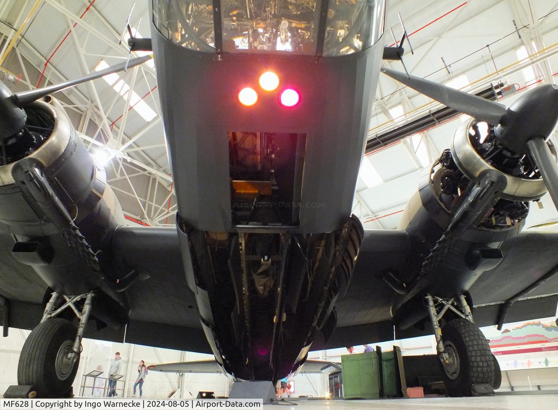 MF628, Vickers Wellington T.10 C/N Not found MF628, Vickers Wellington T10 at the RAF Museum Cosford