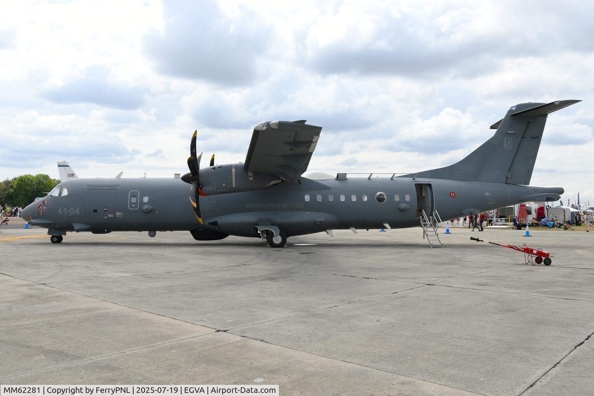 MM62281, 2016 Leonardo-Finmeccanica P-72A C/N 1031, Italian Air Force ATR72