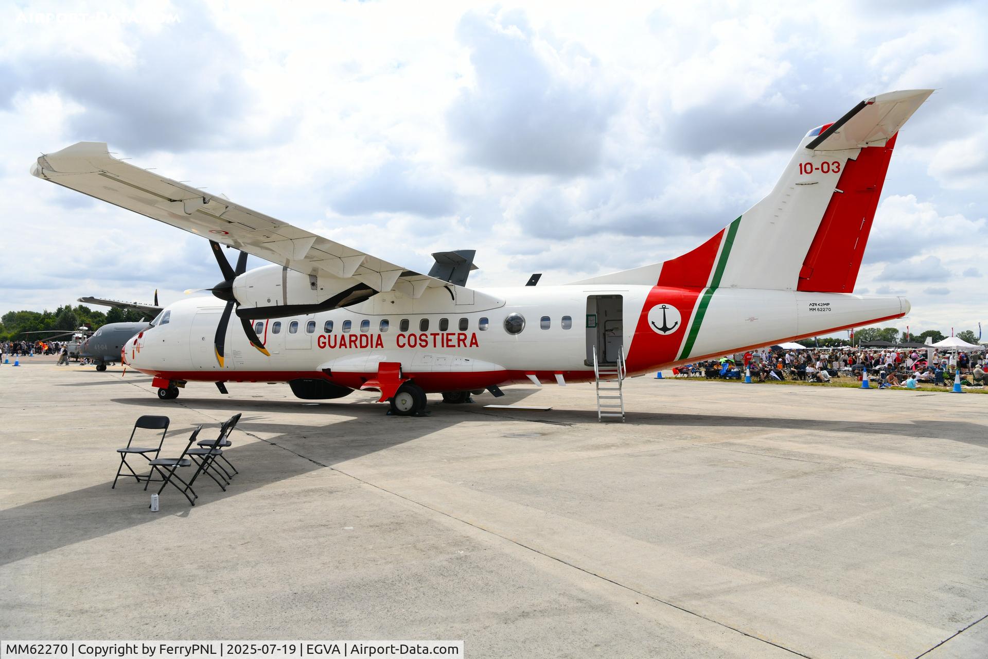 MM62270, 2009 ATR 42-500MP C/N 803, Guardia Costiera - Italian Coast Guard ATR42