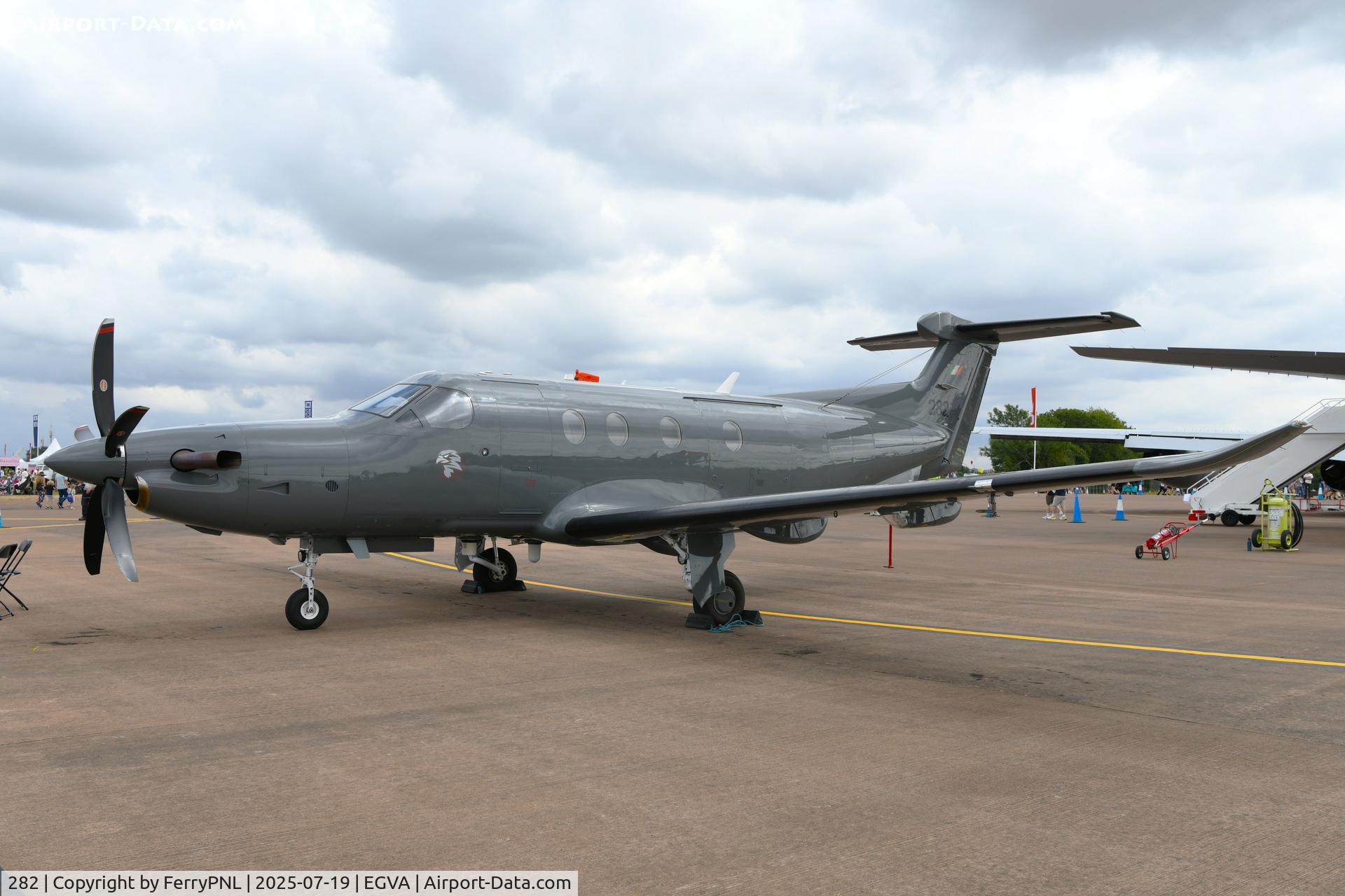 282, Pilatus PC-12/47E Spectre C/N 1838, Irish Air Corps PC12