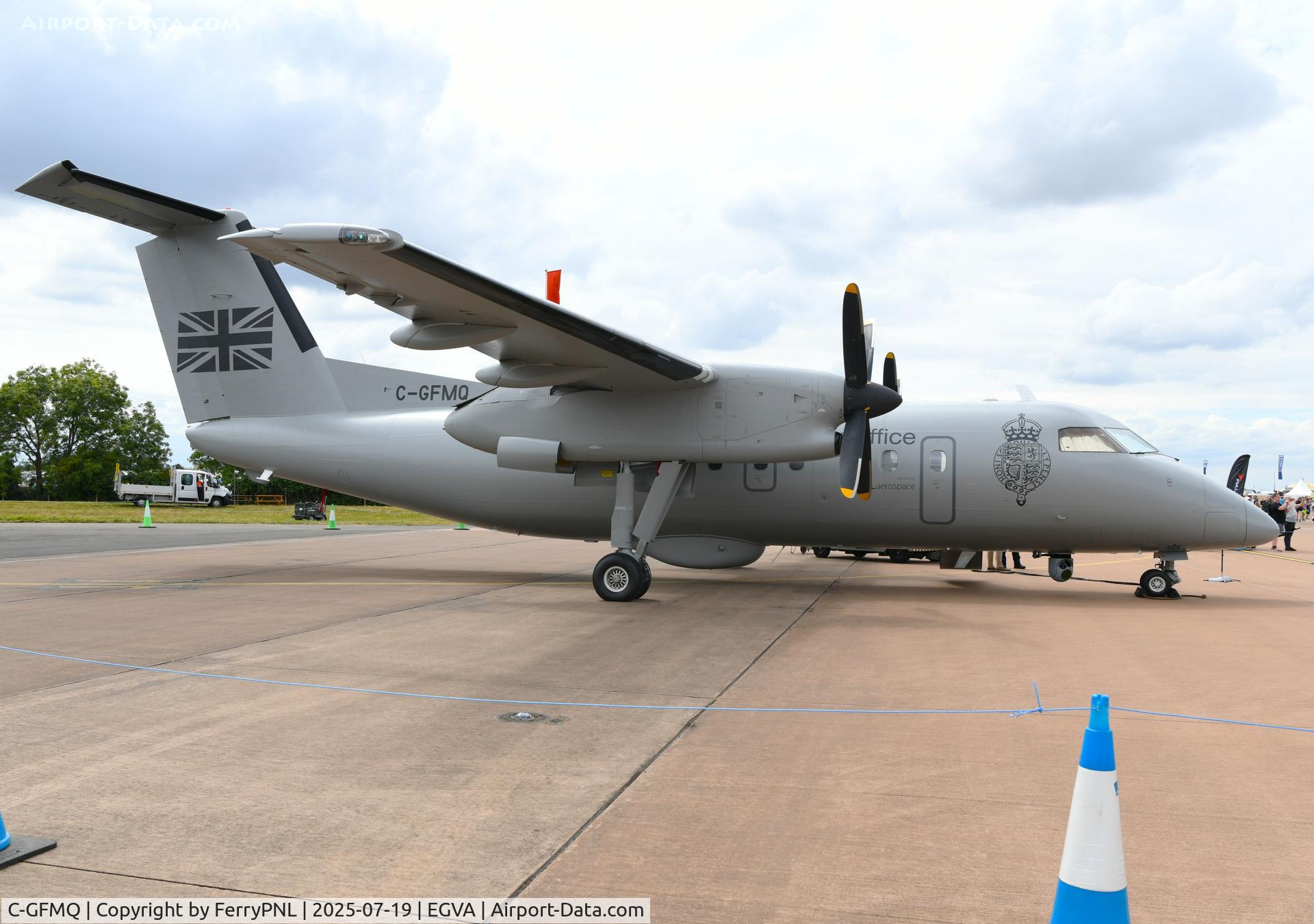 C-GFMQ, 1990 Bomardier DHC-8-106ISR C/N 241, PAL Aerospace operating this DHC8 on behalf of the Home Office in the UK