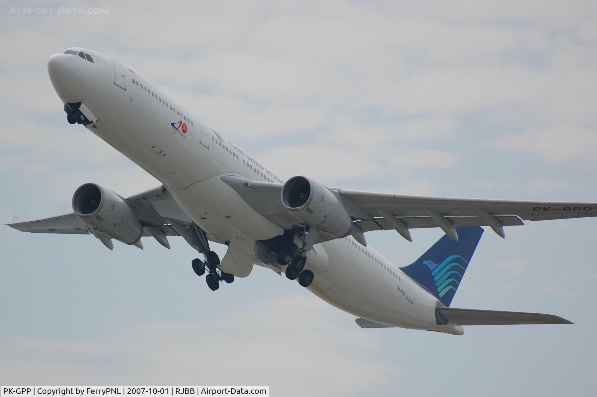 PK-GPP, 2012 Airbus A330-243 C/N 1364, Departure of Garuda A332