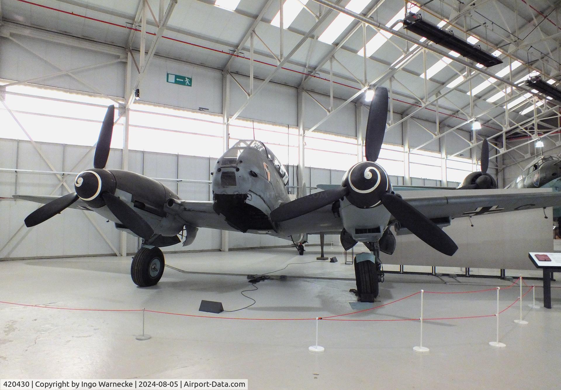 420430, Messerschmitt Me-410A C/N 420430, Messerschmitt Me 410A at the RAF Museum Cosford