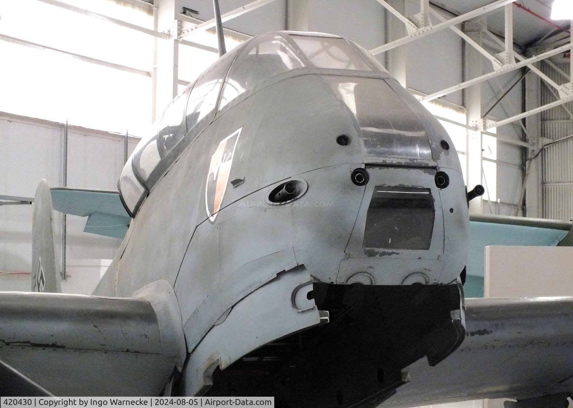 420430, Messerschmitt Me-410A C/N 420430, Messerschmitt Me 410A at the RAF Museum Cosford