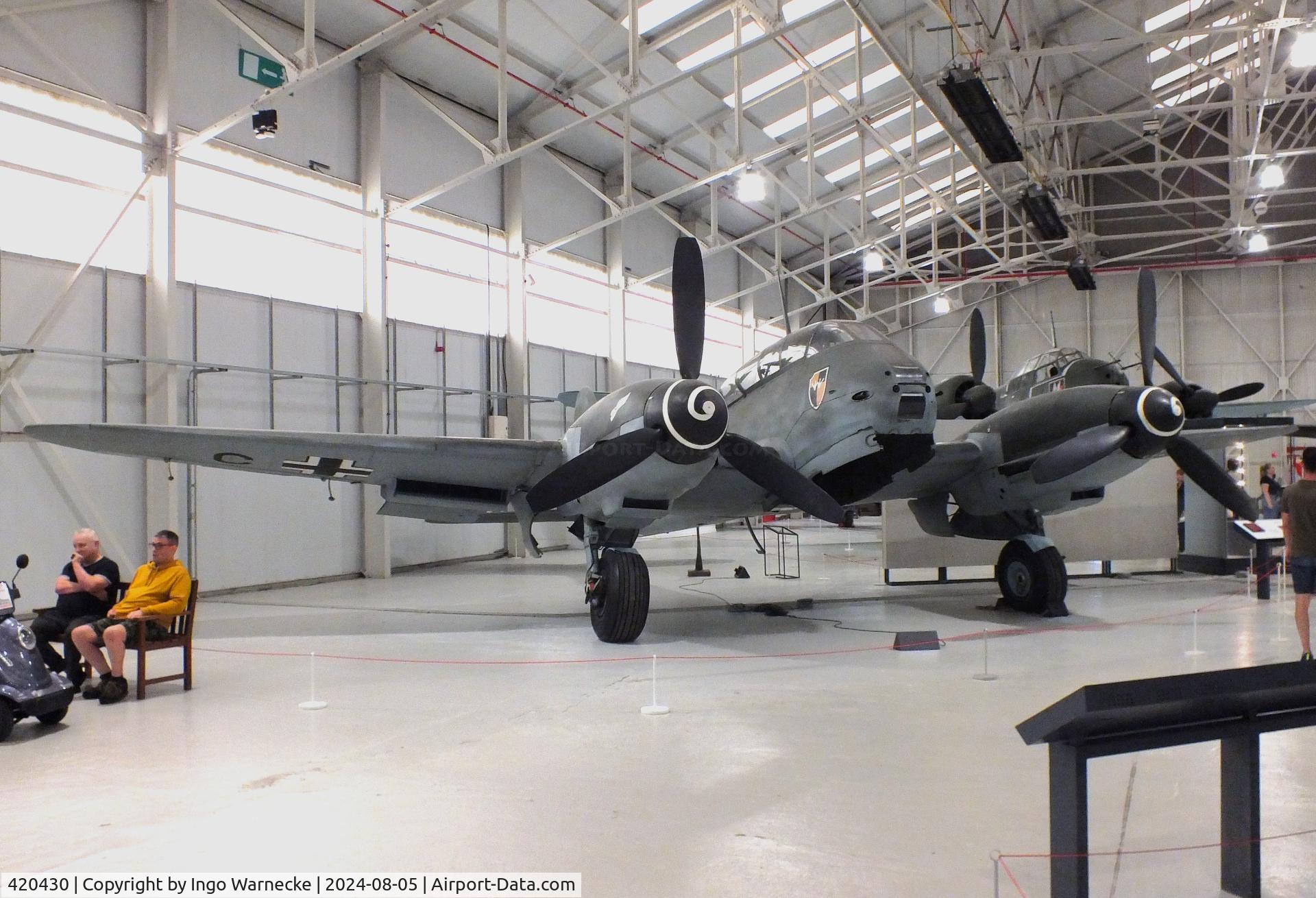 420430, Messerschmitt Me-410A C/N 420430, Messerschmitt Me 410A at the RAF Museum Cosford