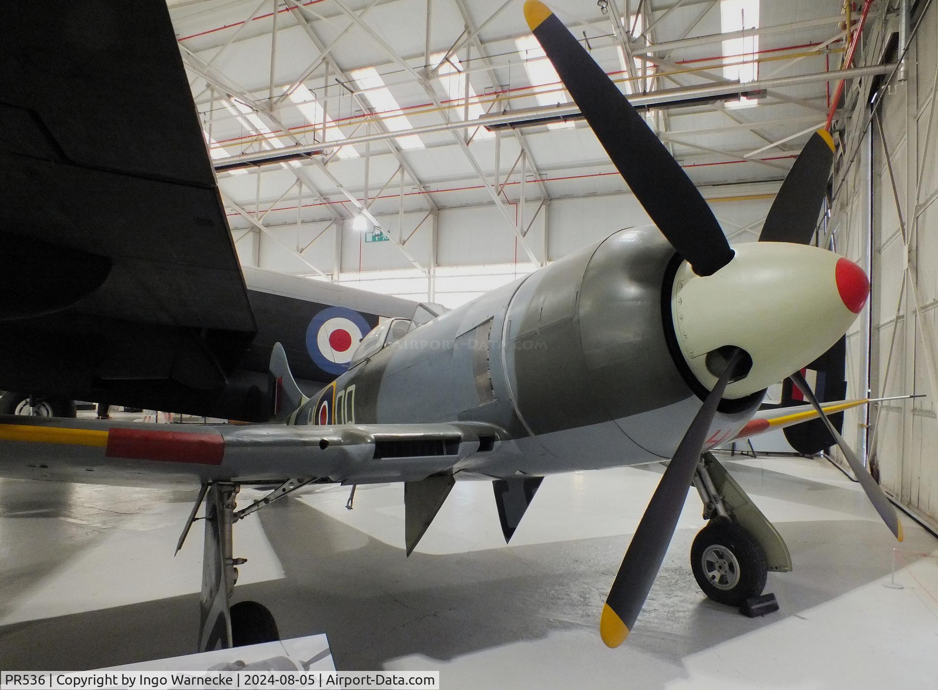 PR536, 1945 Hawker Tempest II C/N Not found HA457, Hawker Tempest II at the RAF Museum Cosford
