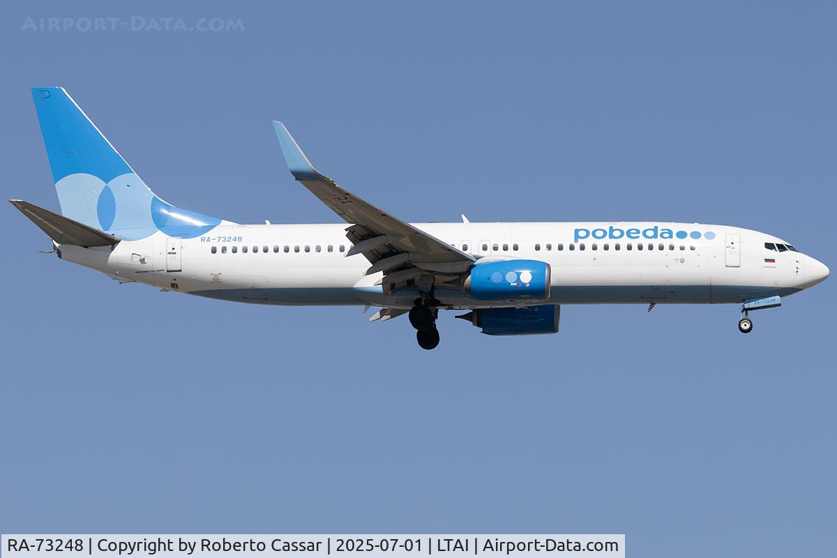 RA-73248, 2017 Boeing B737-8LJ C/N 41238, Arrival