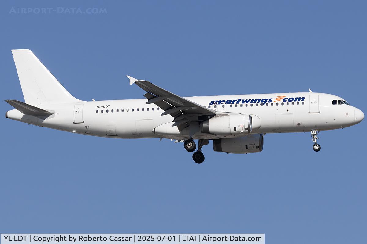 YL-LDT, 2014 Airbus A320-232 C/N 6189, Arrival