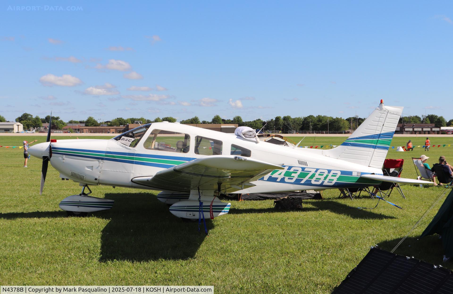 N4378B, 1984 Piper PA-28-181 C/N 28-8590002, Piper PA-28-181