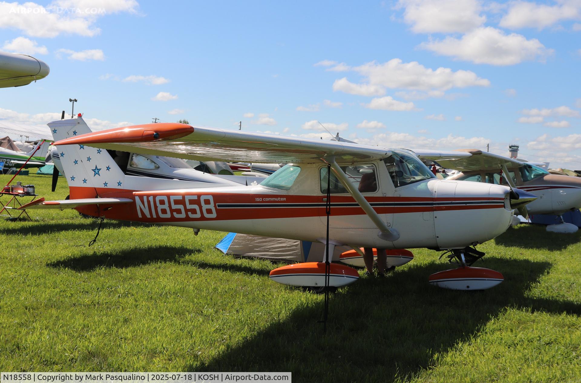 N18558, 1972 Cessna 150L C/N 15073941, Cessna 150L