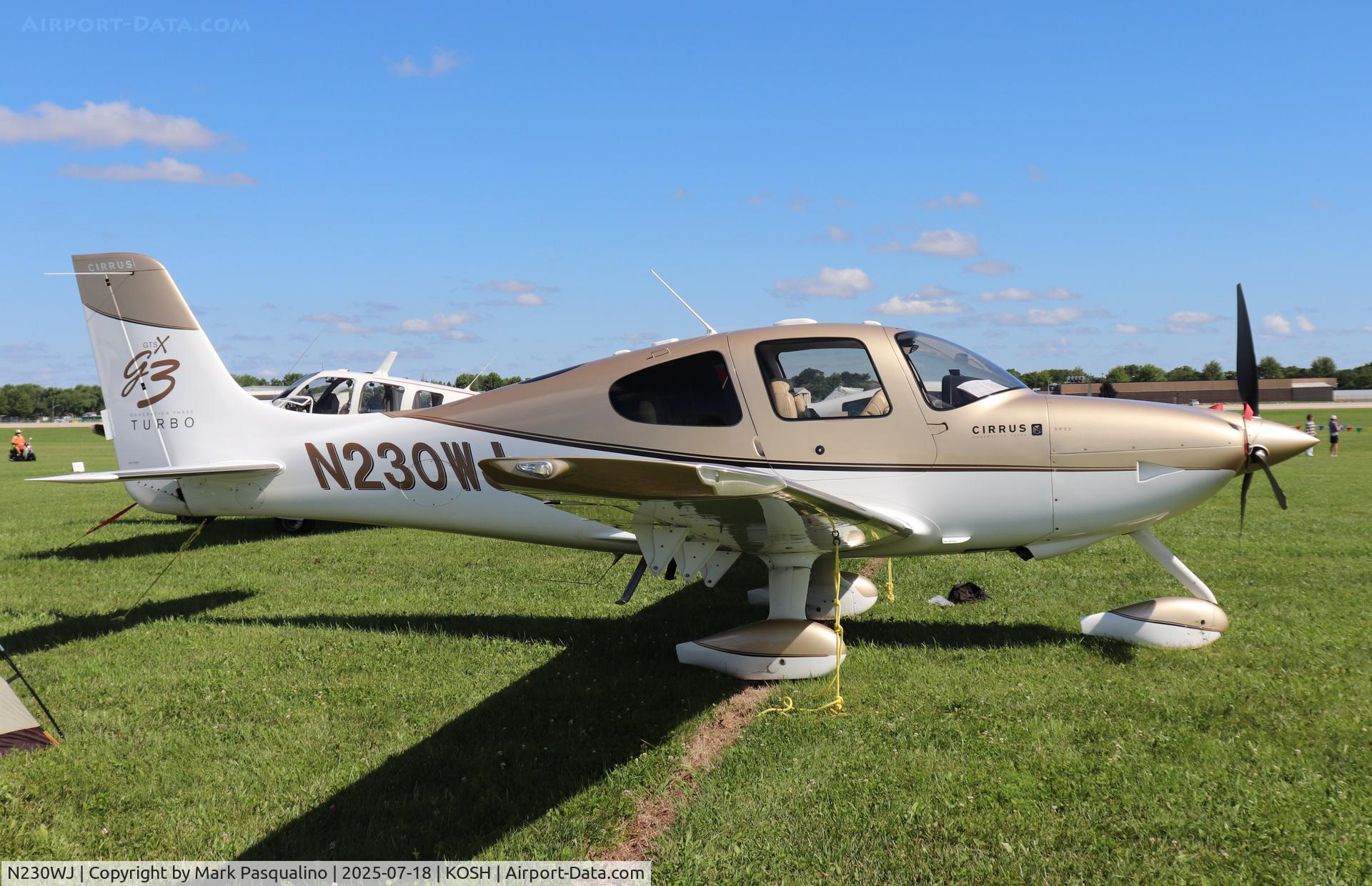 N230WJ, 2007 Cirrus SR22 C/N 2539, Cirrus SR22