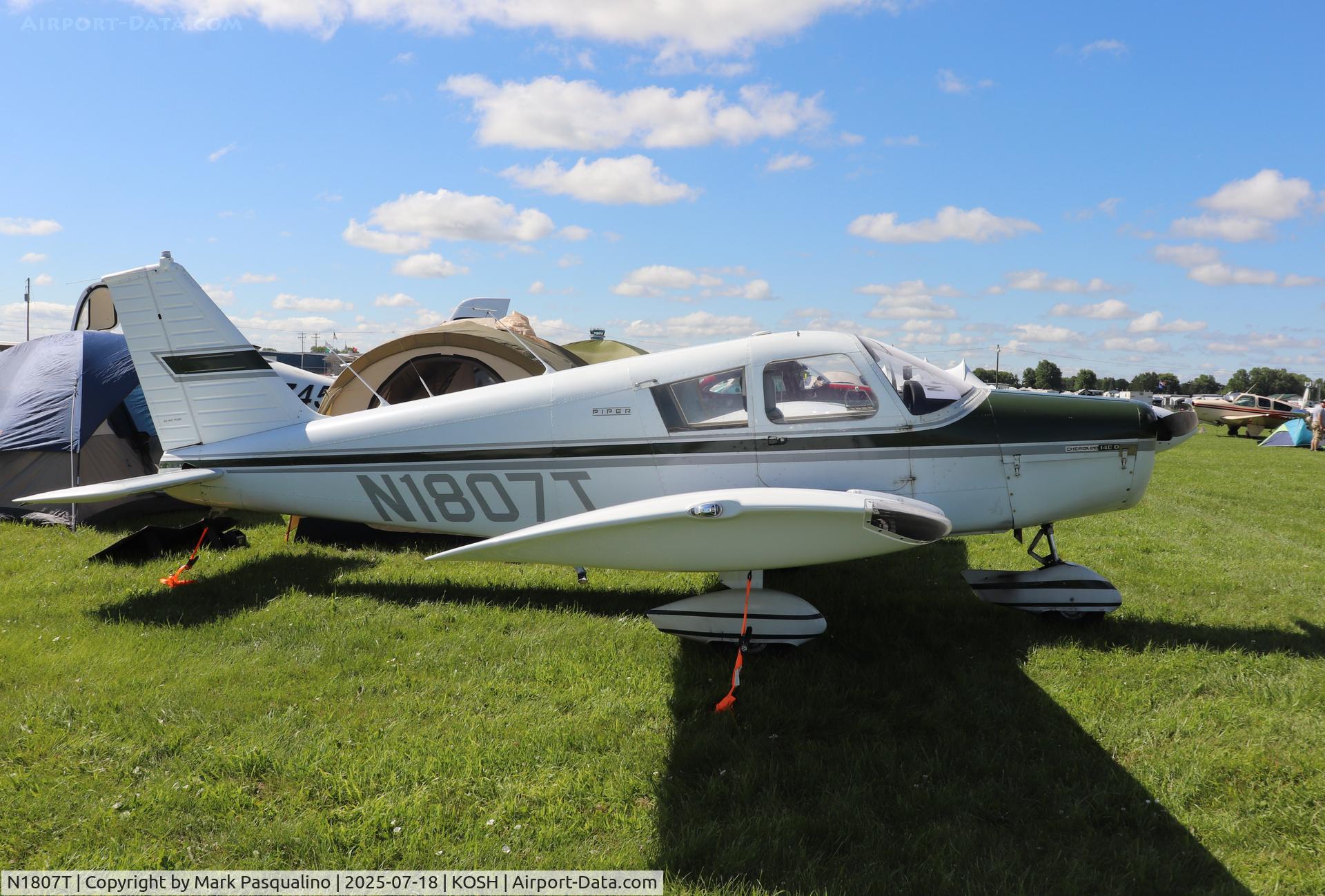 N1807T, 1971 Piper PA-28-140 C/N 28-7125160, Piper PA-28-140