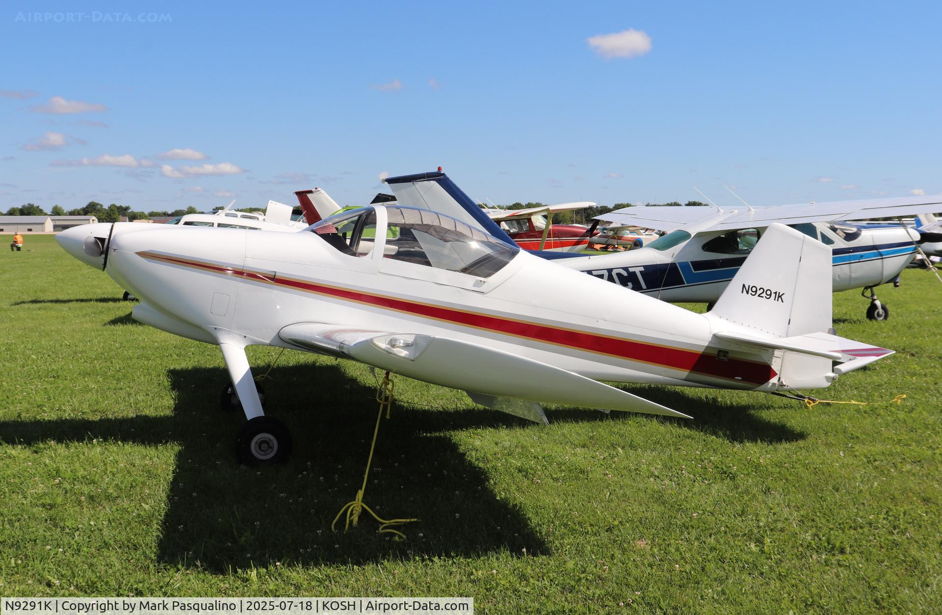 N9291K, Vans RV-6 C/N 60433, Vans RV-6