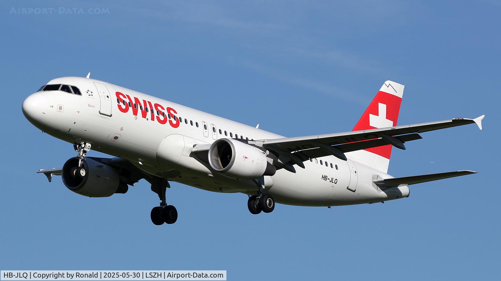 HB-JLQ, 2011 Airbus A320-214 C/N 4673, at zrh