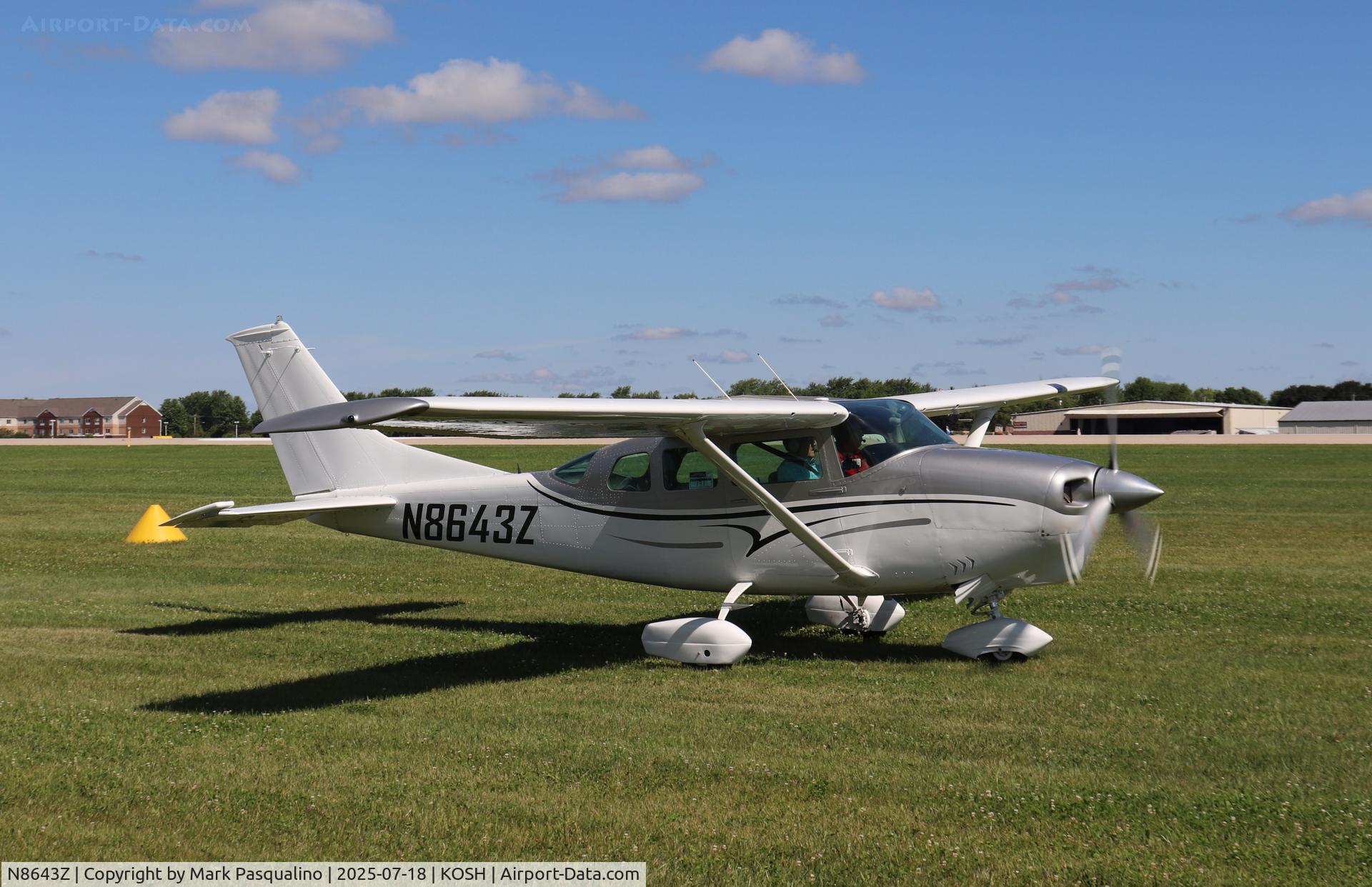 N8643Z, 1967 Cessna P206C Super Skylane C/N P206-0443, Cessna P206C