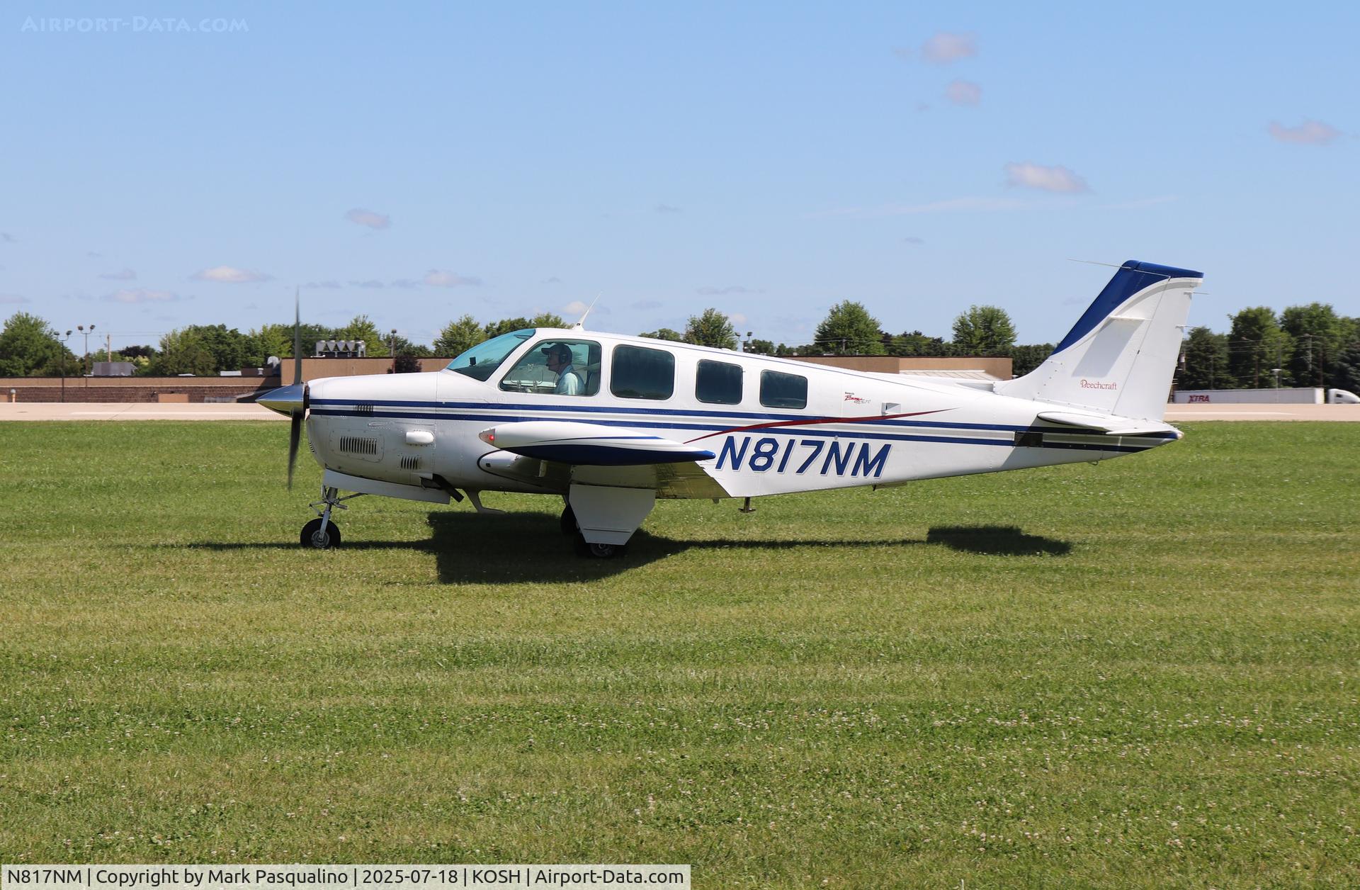 N817NM, 1979 Beech A36TC Bonanza 36 C/N EA-27, Beech A36TC