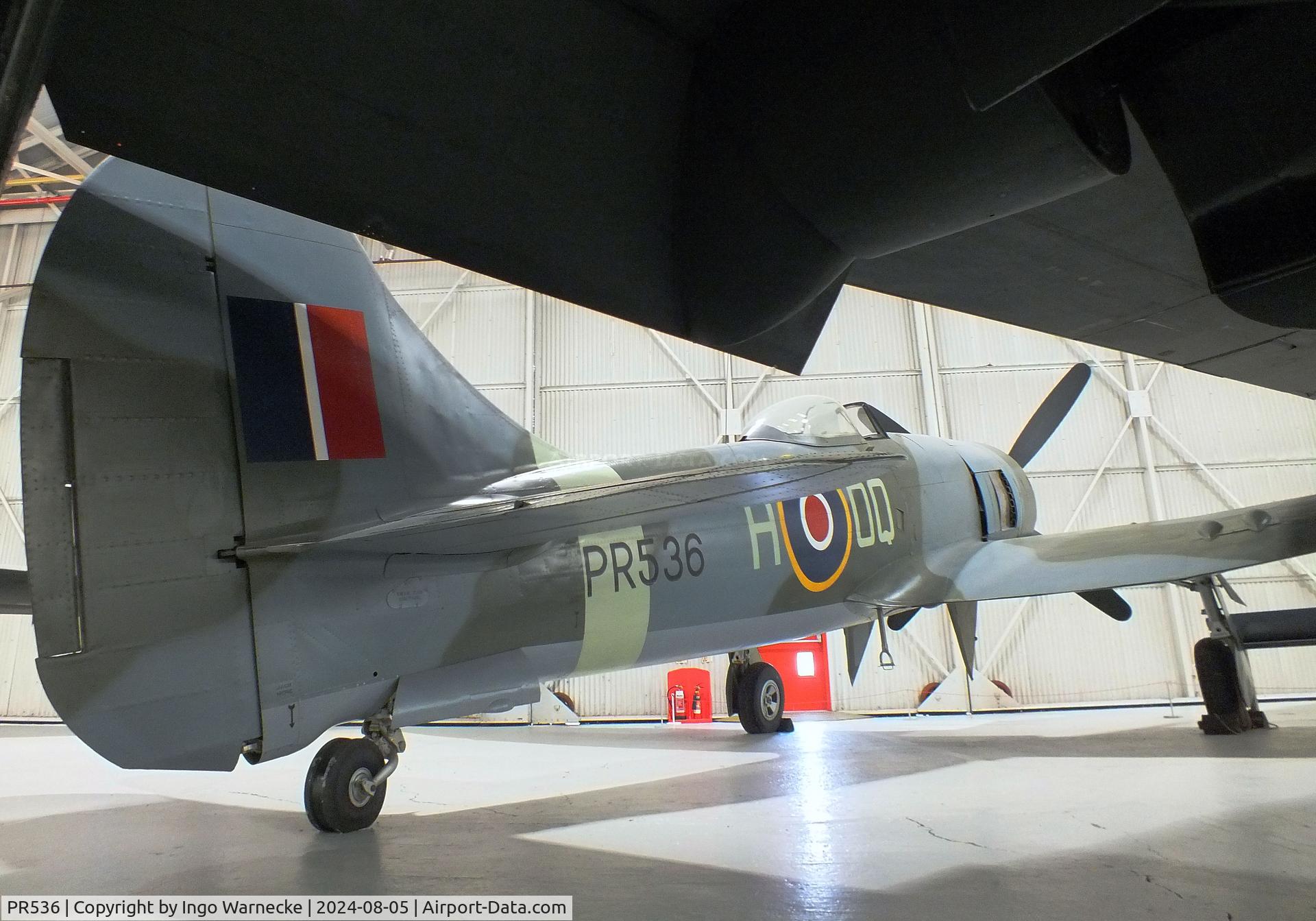 PR536, 1945 Hawker Tempest II C/N Not found HA457, Hawker Tempest II at the RAF Museum Cosford