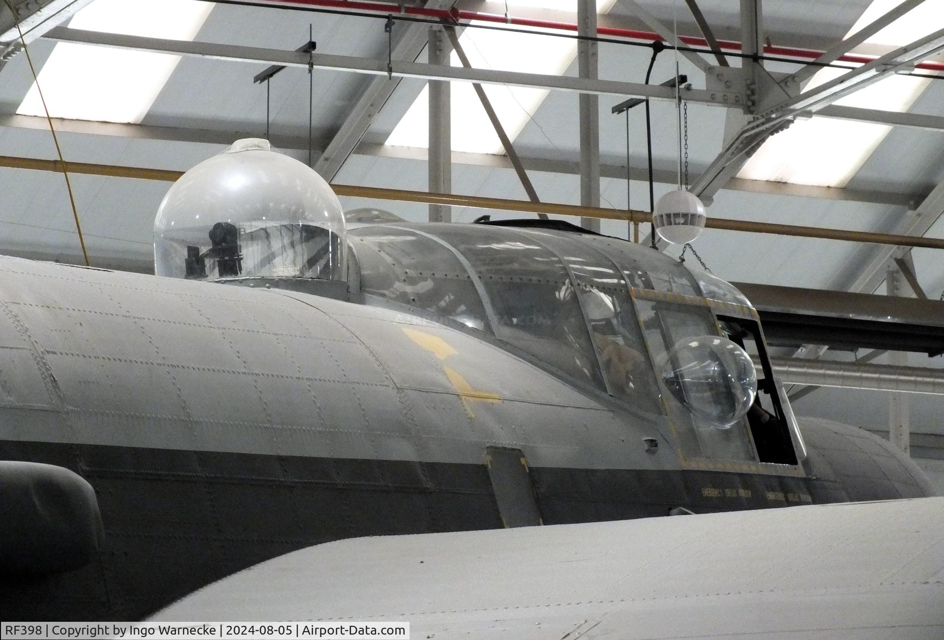 RF398, 1945 Avro 694 Lincoln B.2 C/N Not found RF398, Avro Lincoln B2 at the RAF Museum Cosford