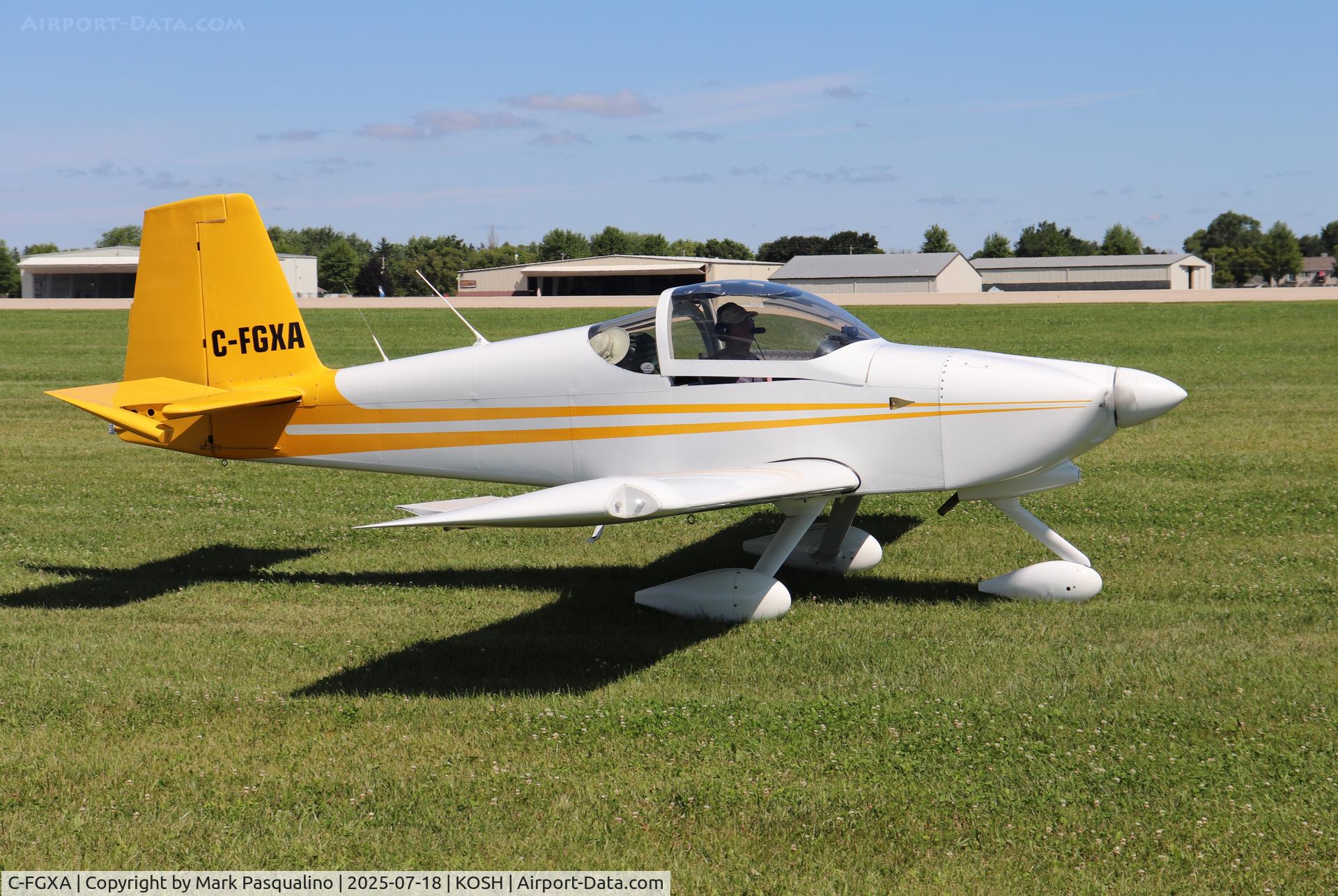 C-FGXA, 2006 Vans RV-9A C/N 91193, Vans RV-9A