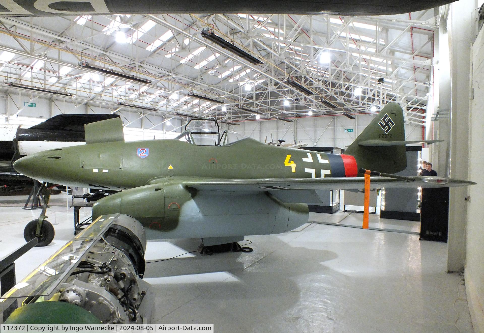 112372, Messerschmitt Me-262A-2a Schwalbe C/N 112372, Messerschmitt Me-262A-2a at the RAF Museum Cosford