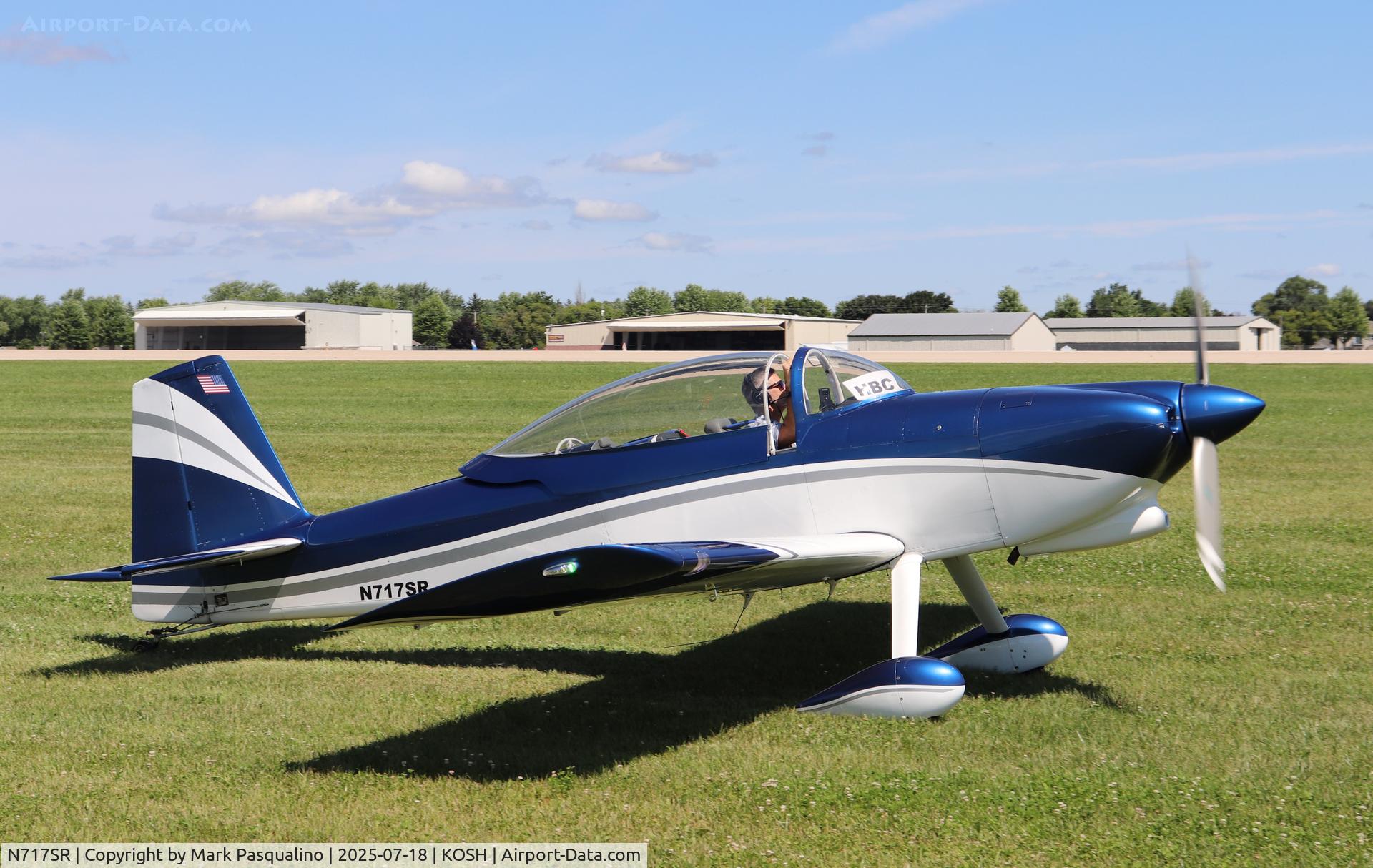 N717SR, 2002 Vans RV-8 C/N 80915, Vans RV-8