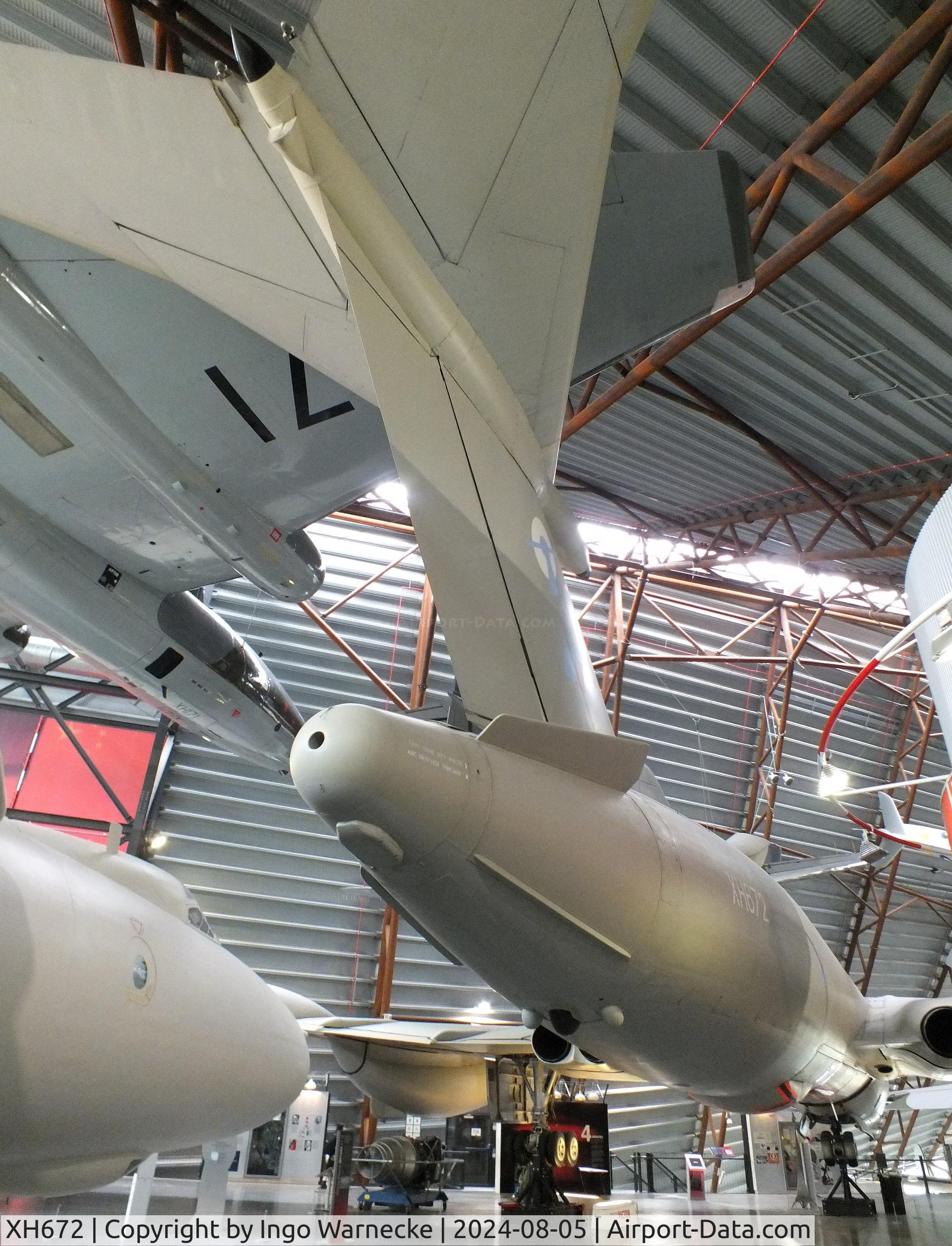 XH672, 1960 Handley Page Victor K.2 C/N HP80/57, Handley Page Victor K2 at the RAF Museum Cosford