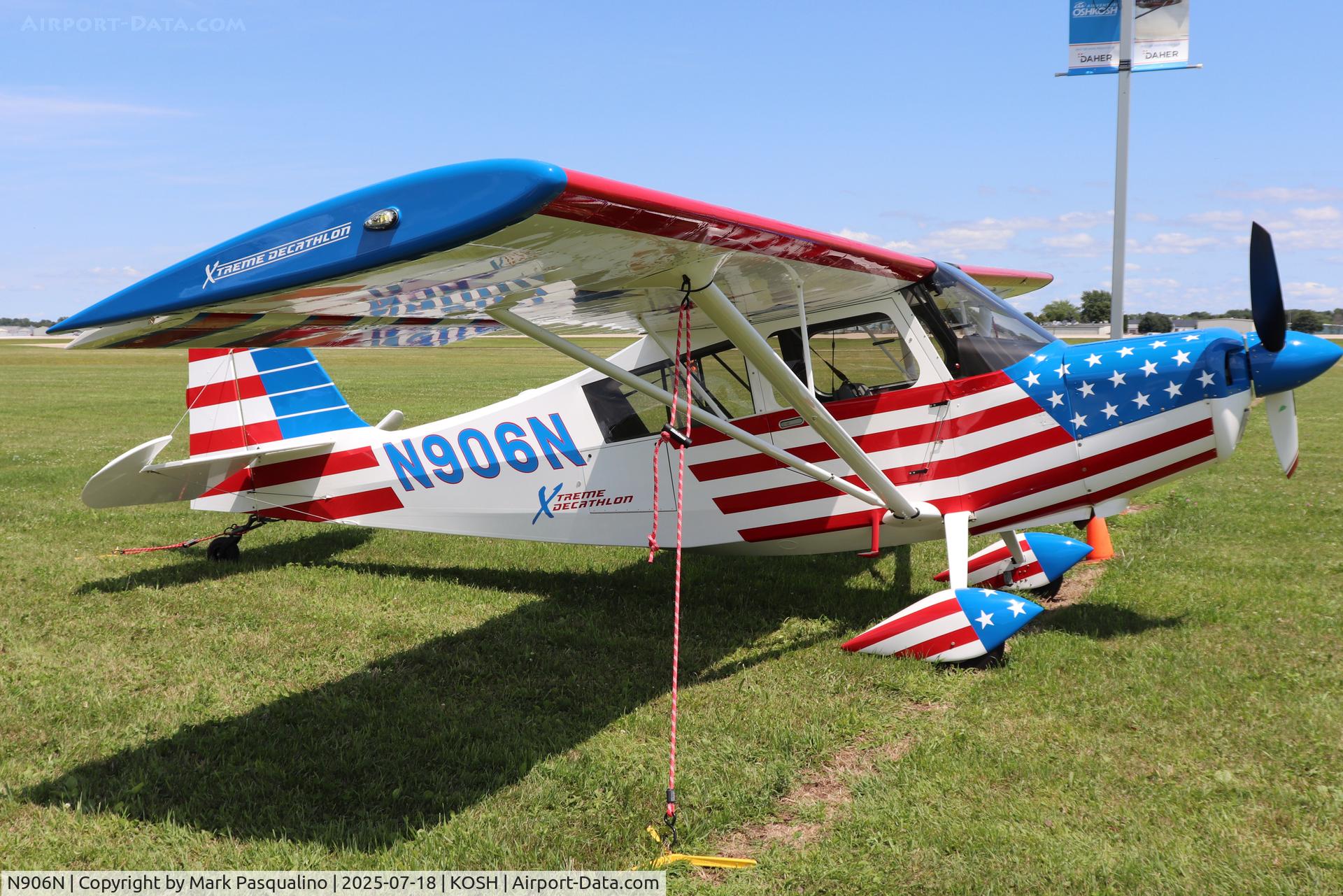 N906N, 2022 American Champion 8KCAB Xtreme Decathlon Decathlon C/N 1203-2022, American Champion 8KCAB