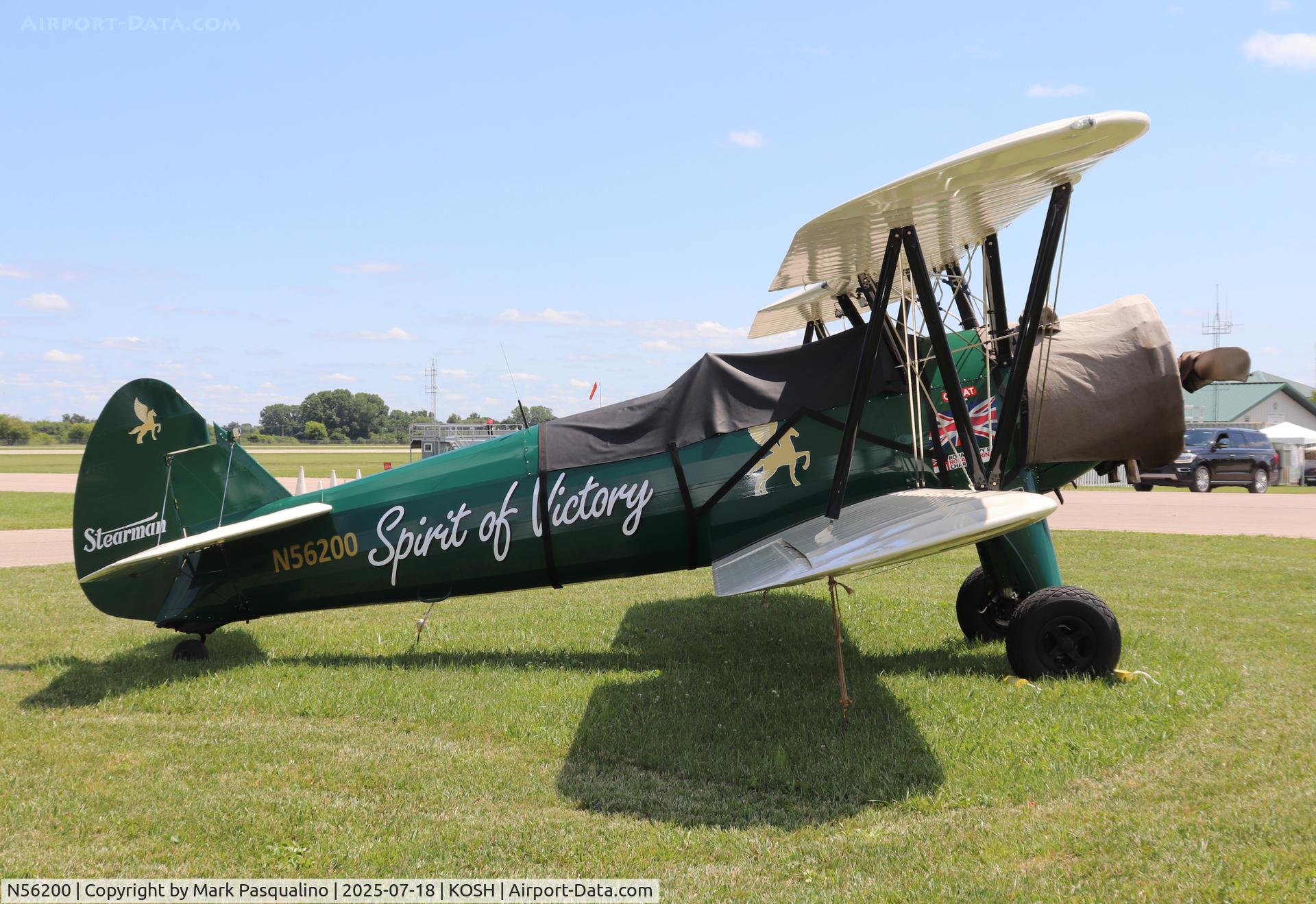 N56200, 1943 Boeing B75N1 C/N 75-7813, Stearman