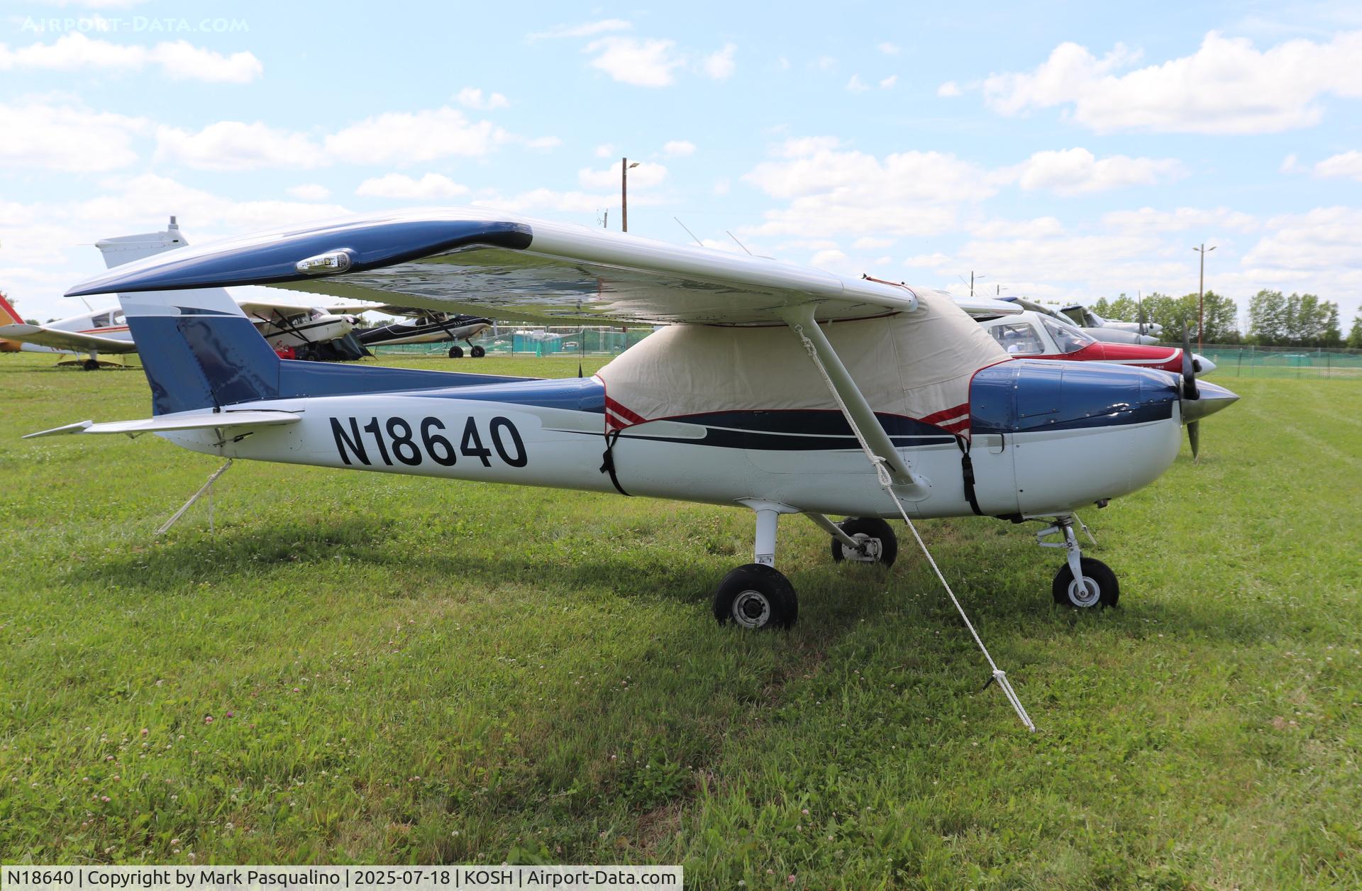 N18640, 1972 Cessna 150L C/N 15074008, Cessna 150L