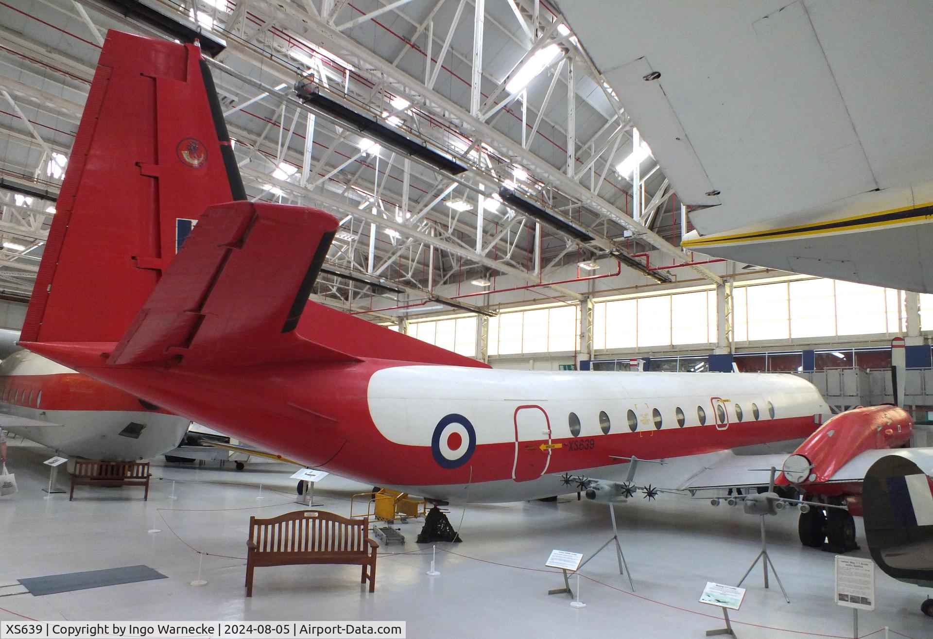 XS639, 1967 Hawker Siddeley HS-780 Andover E3A C/N Set23/BN23, Hawker Siddeley (BAe) Andover E3A at the RAF Museum Cosford
