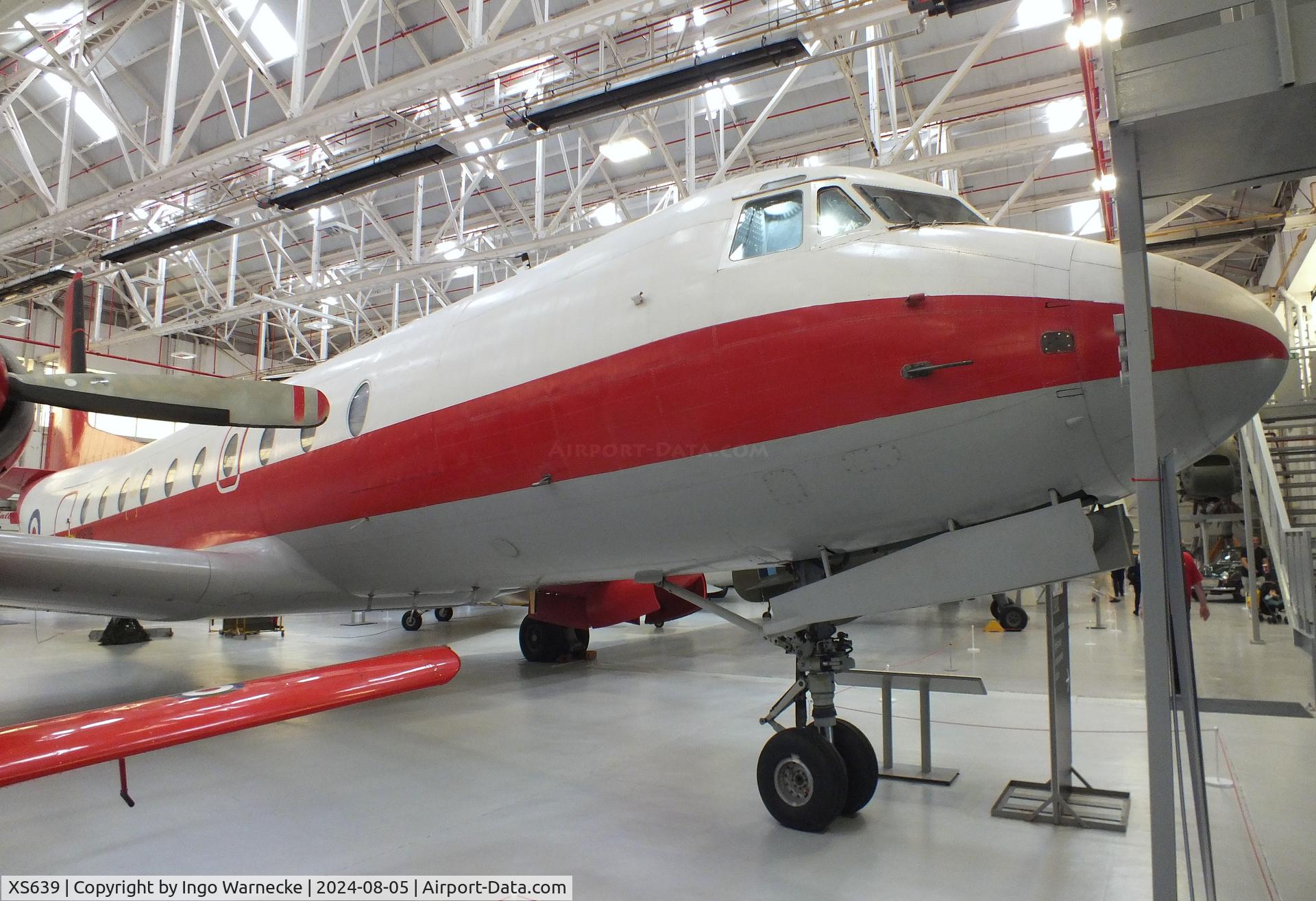 XS639, 1967 Hawker Siddeley HS-780 Andover E3A C/N Set23/BN23, Hawker Siddeley (BAe) Andover E3A at the RAF Museum Cosford