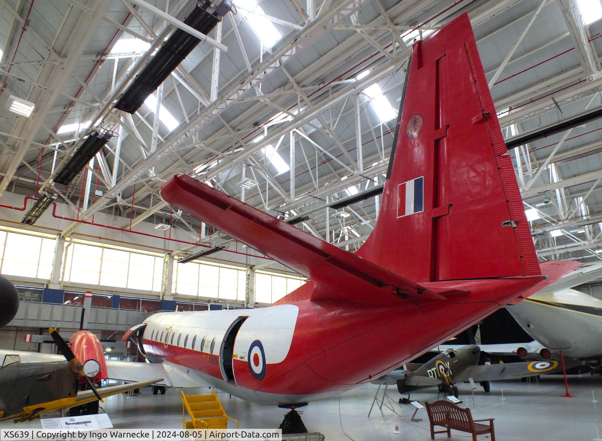 XS639, 1967 Hawker Siddeley HS-780 Andover E3A C/N Set23/BN23, Hawker Siddeley (BAe) Andover E3A at the RAF Museum Cosford