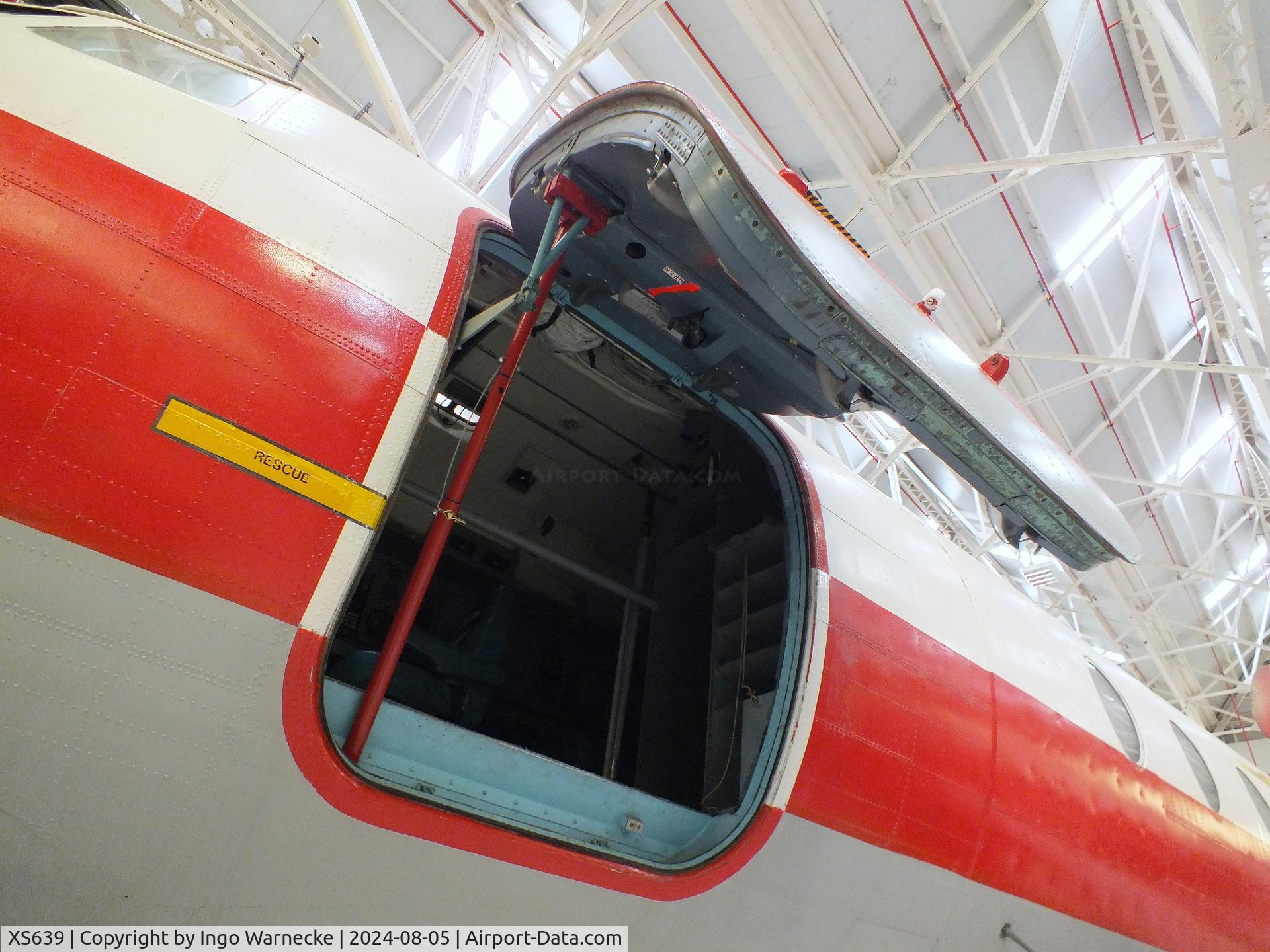 XS639, 1967 Hawker Siddeley HS-780 Andover E3A C/N Set23/BN23, Hawker Siddeley (BAe) Andover E3A at the RAF Museum Cosford