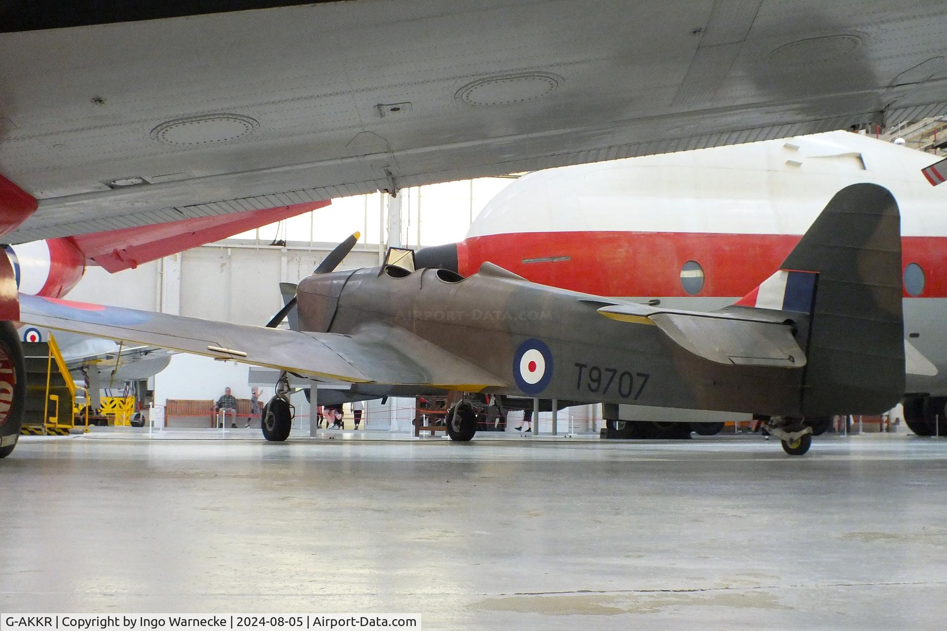 G-AKKR, Miles M-14 Magister I C/N 1995, Miles M.14A Magister I at the RAF Museum Cosford