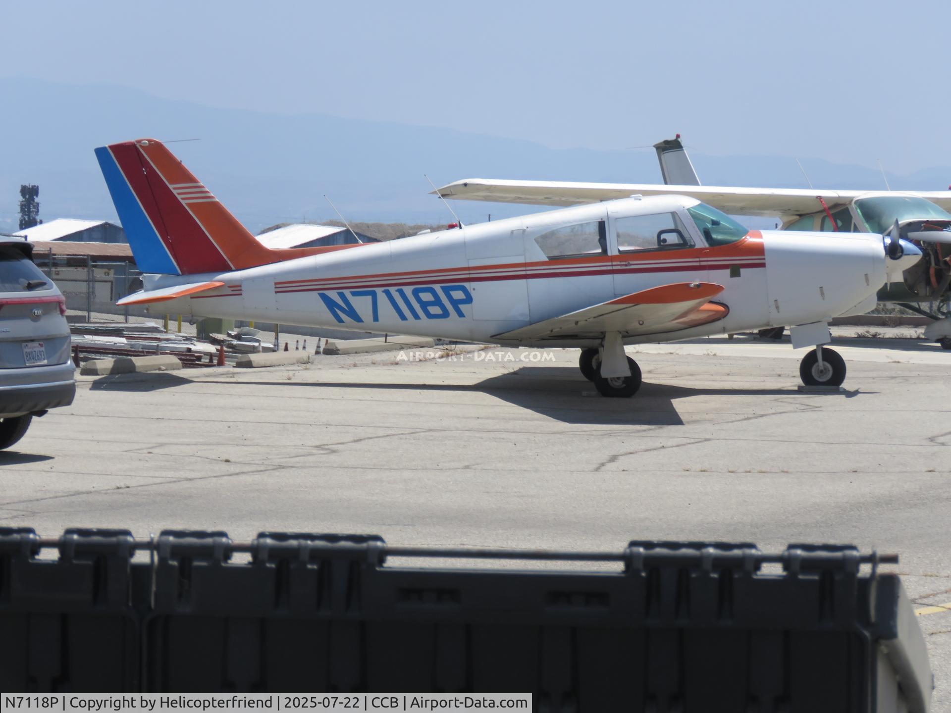 N7118P, 1961 Piper PA-24-250 Comanche C/N 24-2276, Parked at the paint shop
