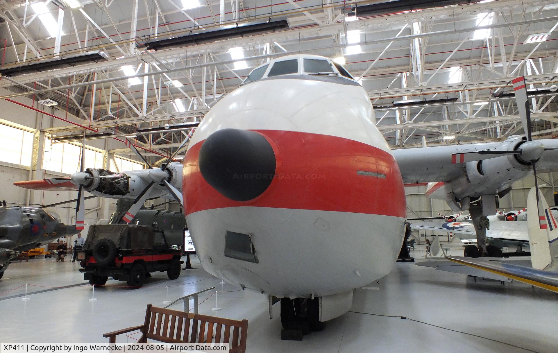 XP411, 1962 Armstrong Whitworth AW-660 Argosy C.1 C/N 6766, Armstrong Whitworth AW.660 Argosy T1 at the RAF Museum Cosford