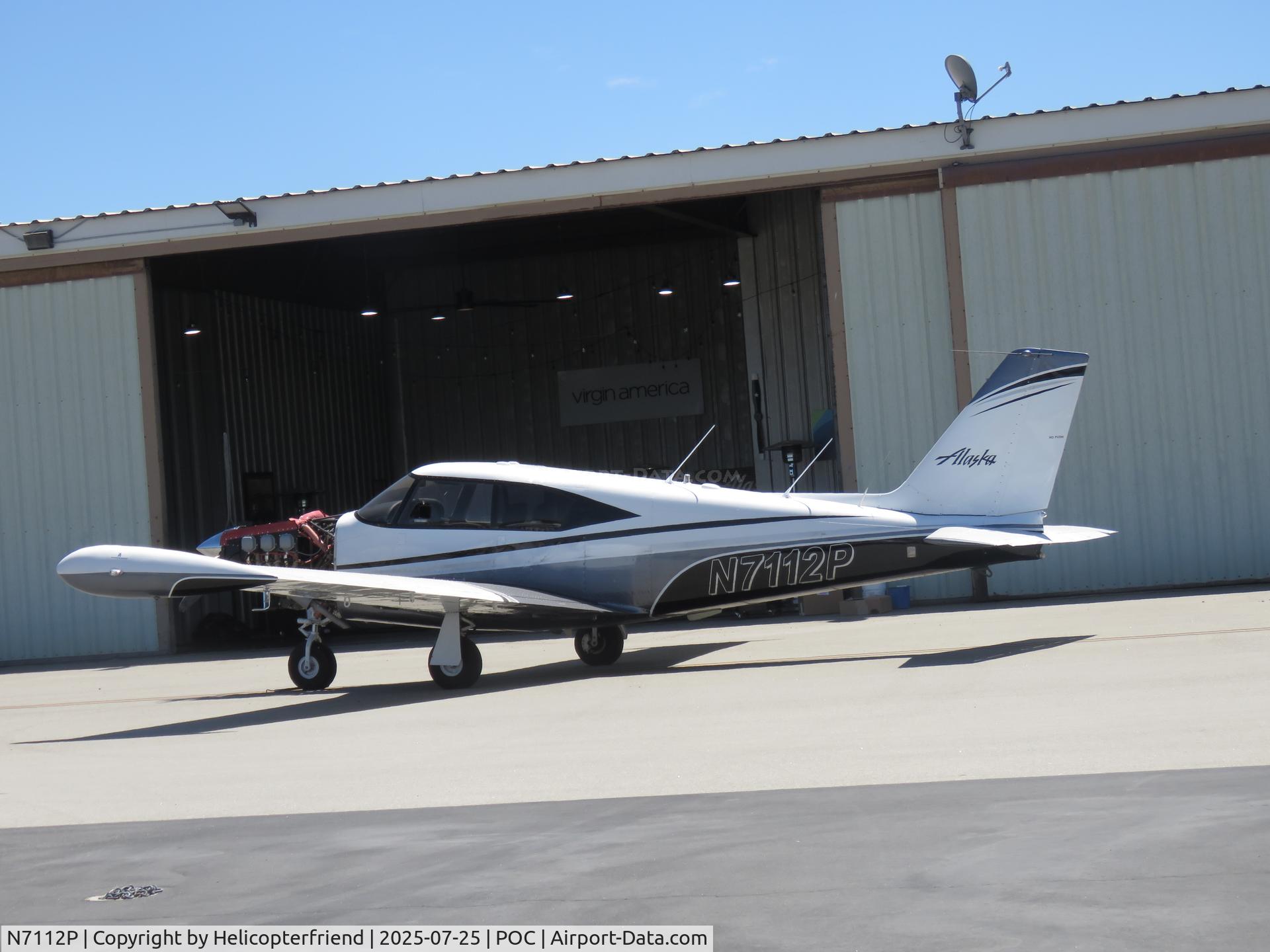 N7112P, 1960 Piper PA-24-250 Comanche C/N 24-2269, Checking engine
