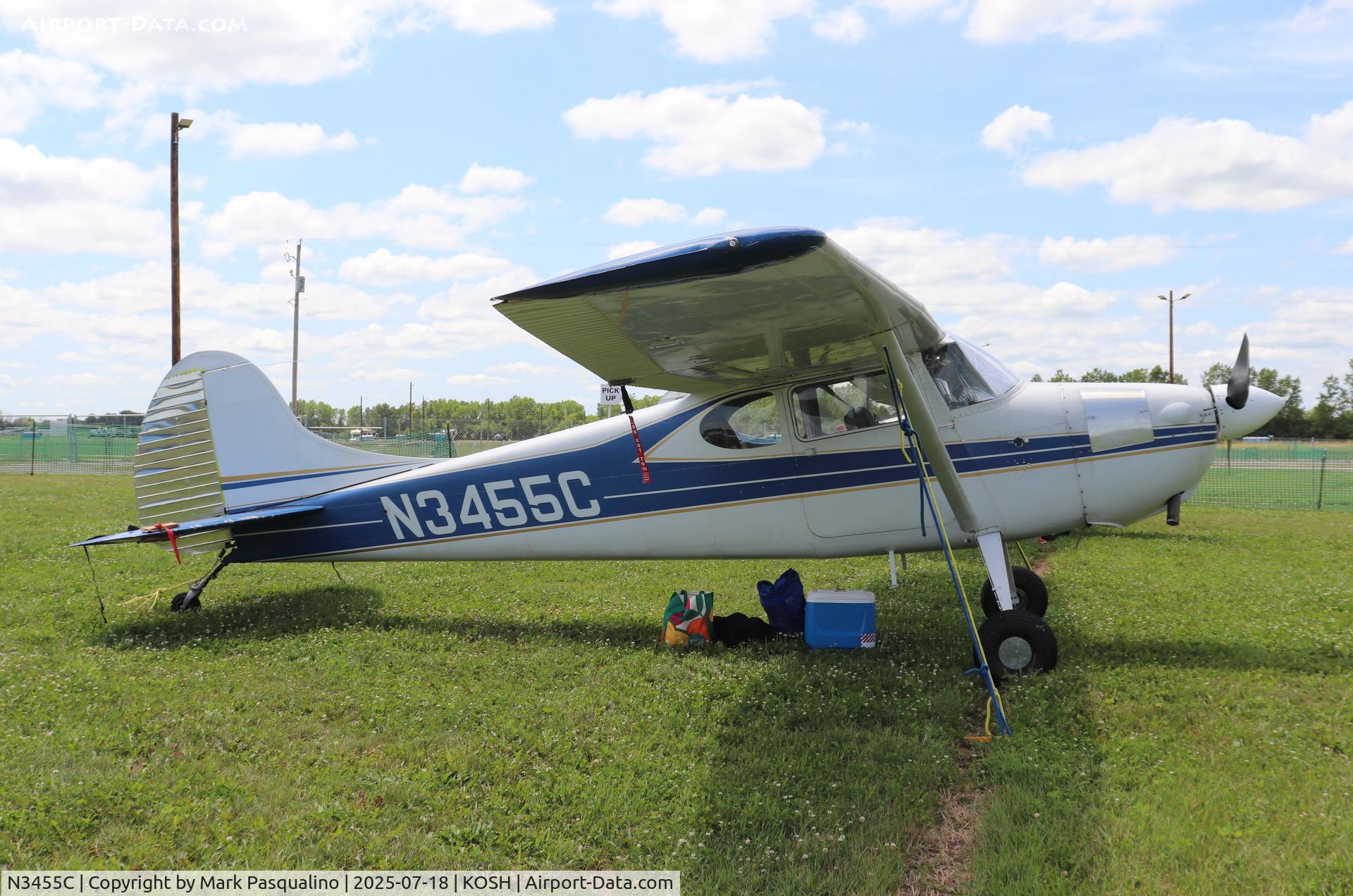 N3455C, 1954 Cessna 170B C/N 26498, Cessna 170B