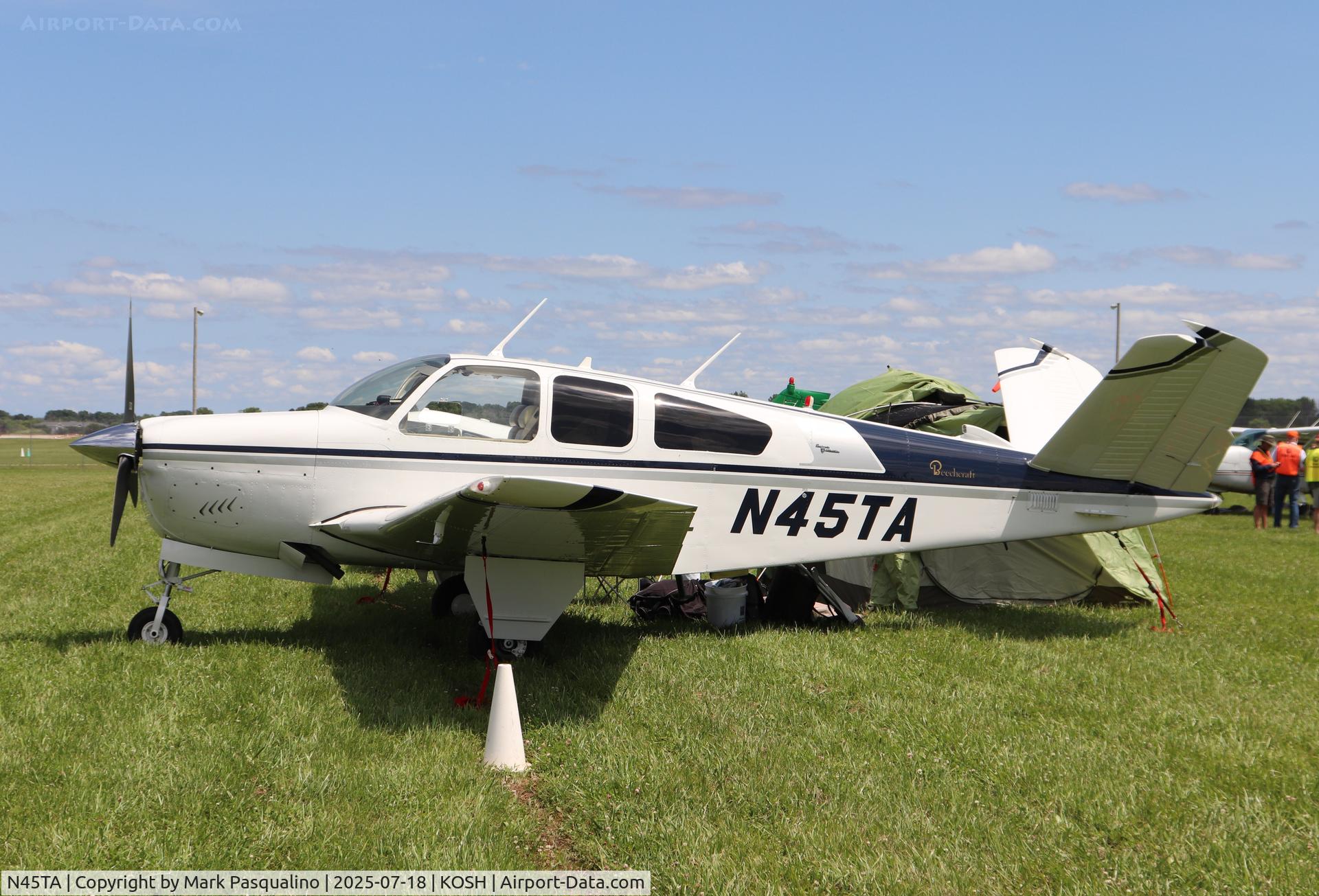 N45TA, 1966 Beech V35 Bonanza C/N D-8252, Beech V35